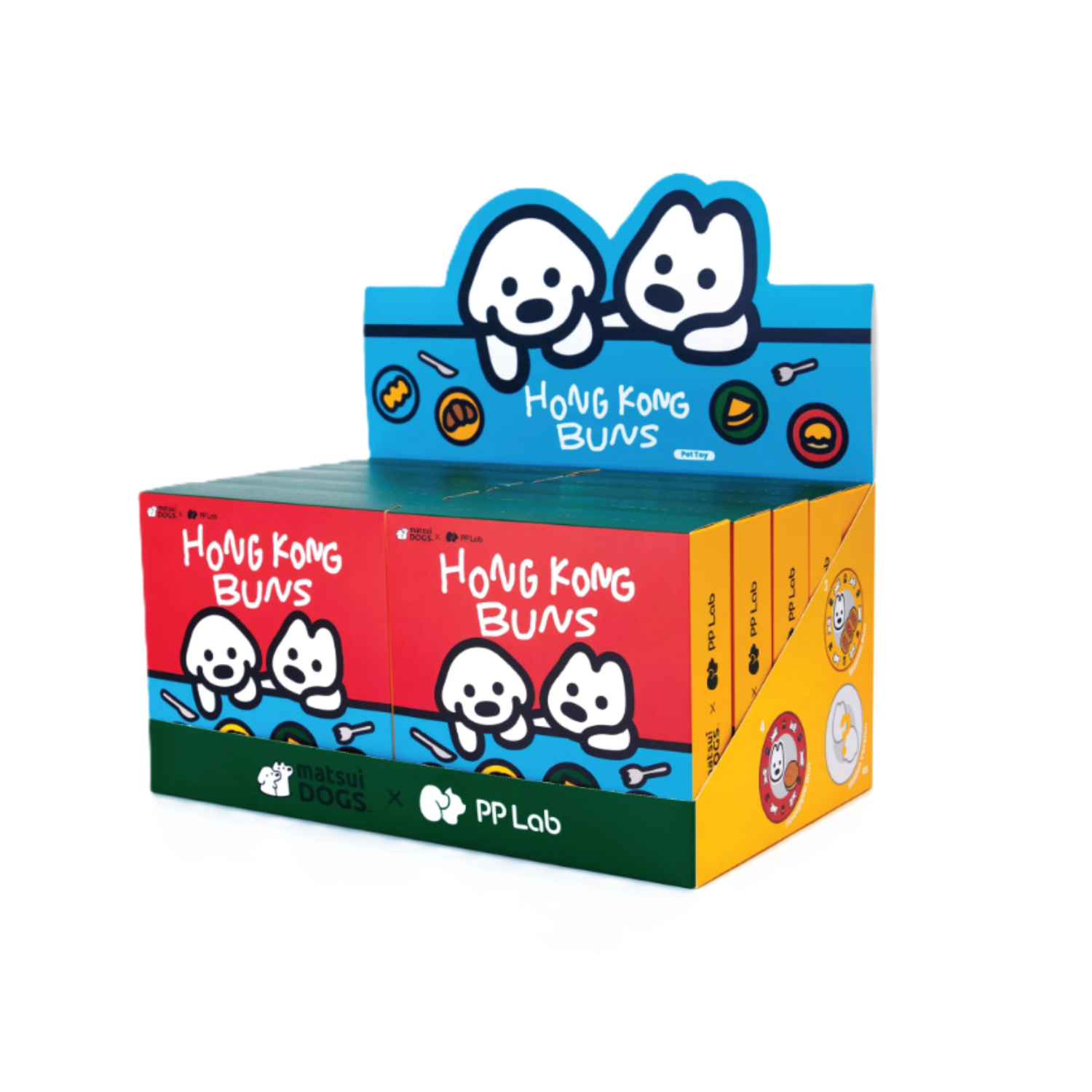 matsui x pplab ของเล่นสัตว์เลี้ยง Hong Kong Buns (กล่องตาบอด)