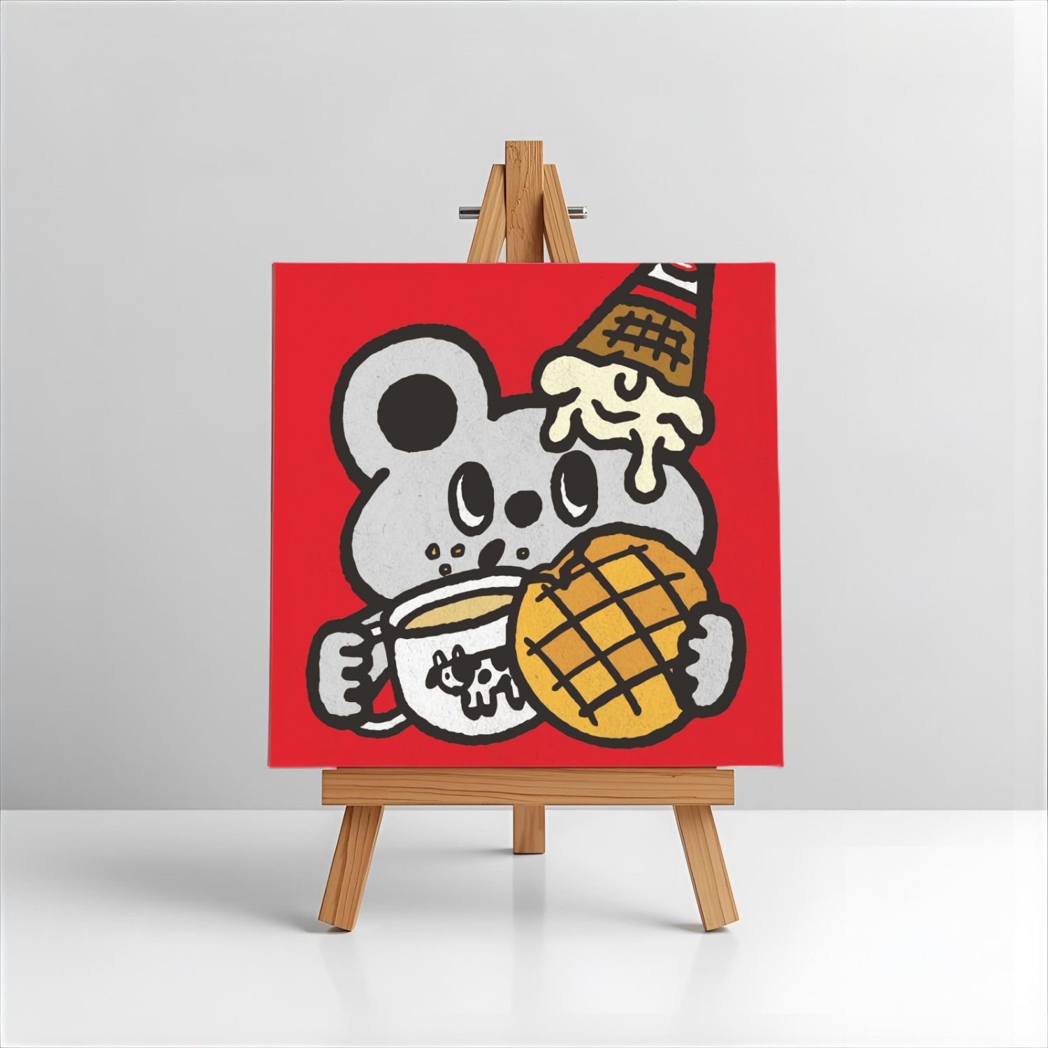 Daffy canvas Hong Kong