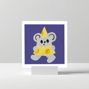 Daffy A4 art print 08