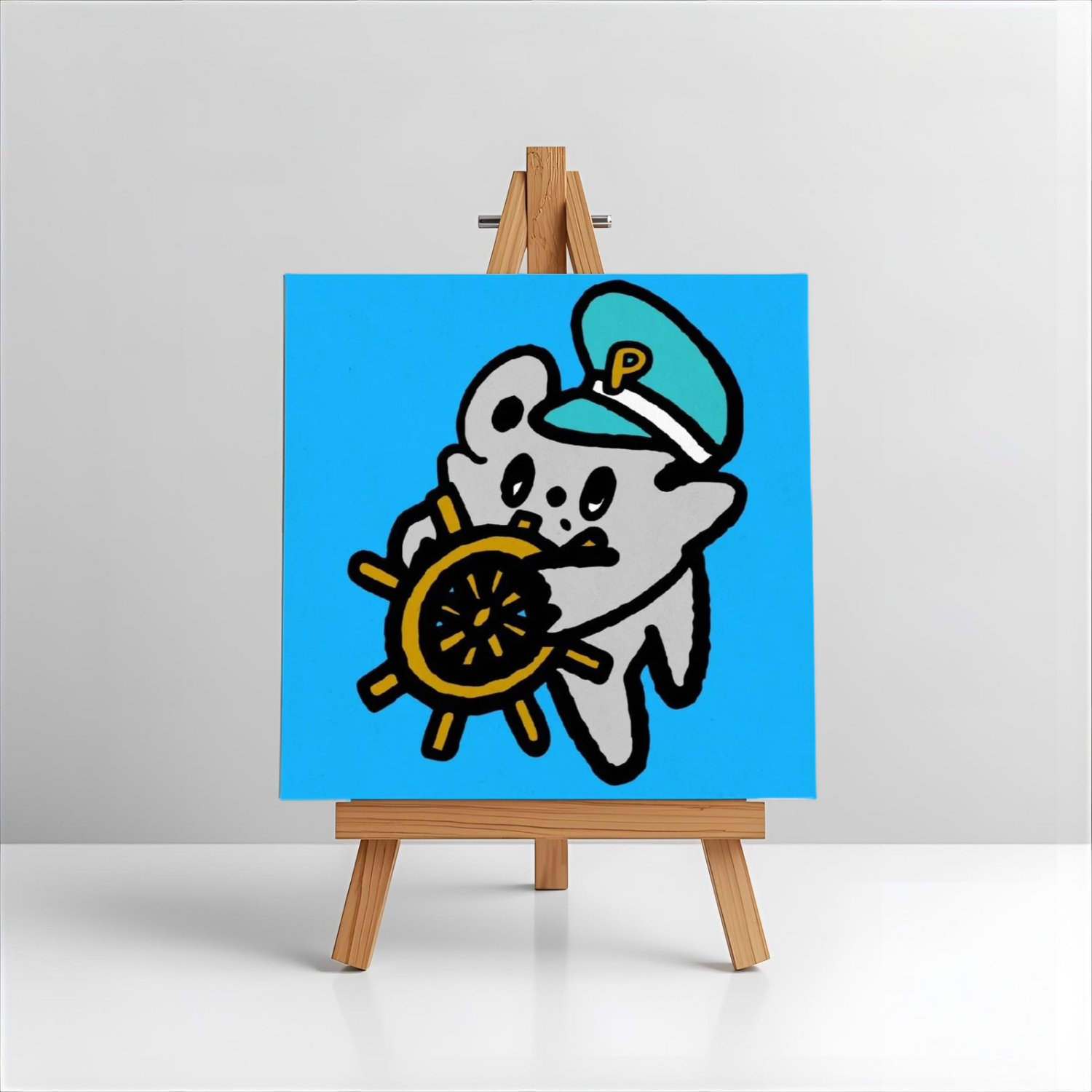 Daffy canvas captian