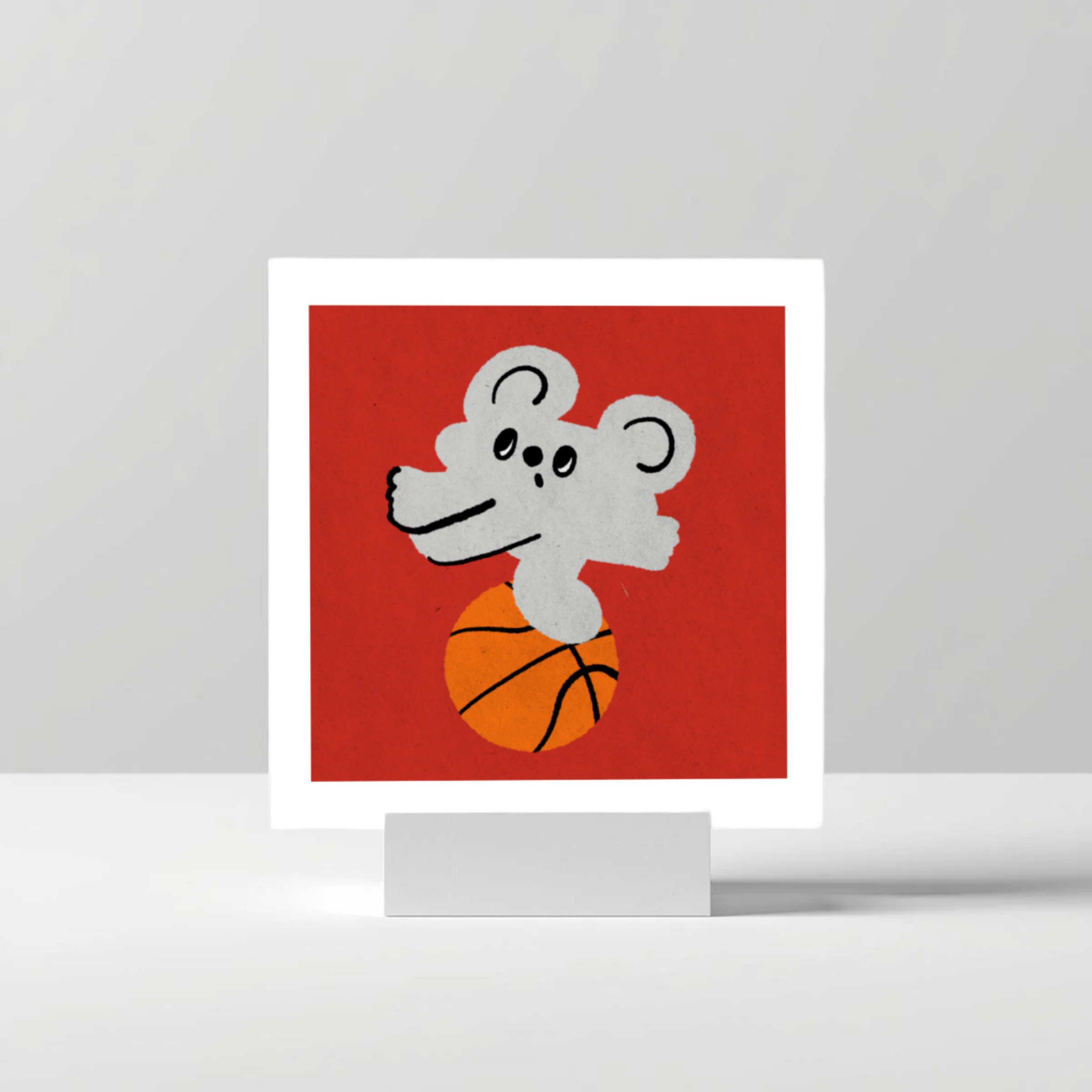 Daffy A4 art print 09