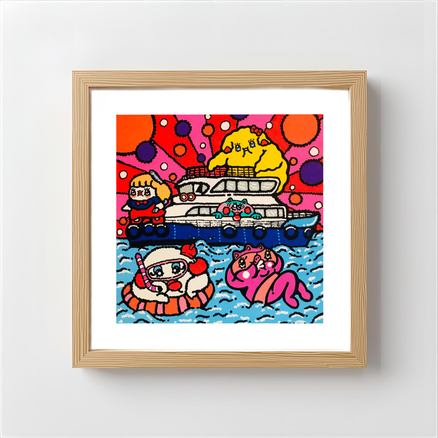 FUKU HANAO Art print Ferry