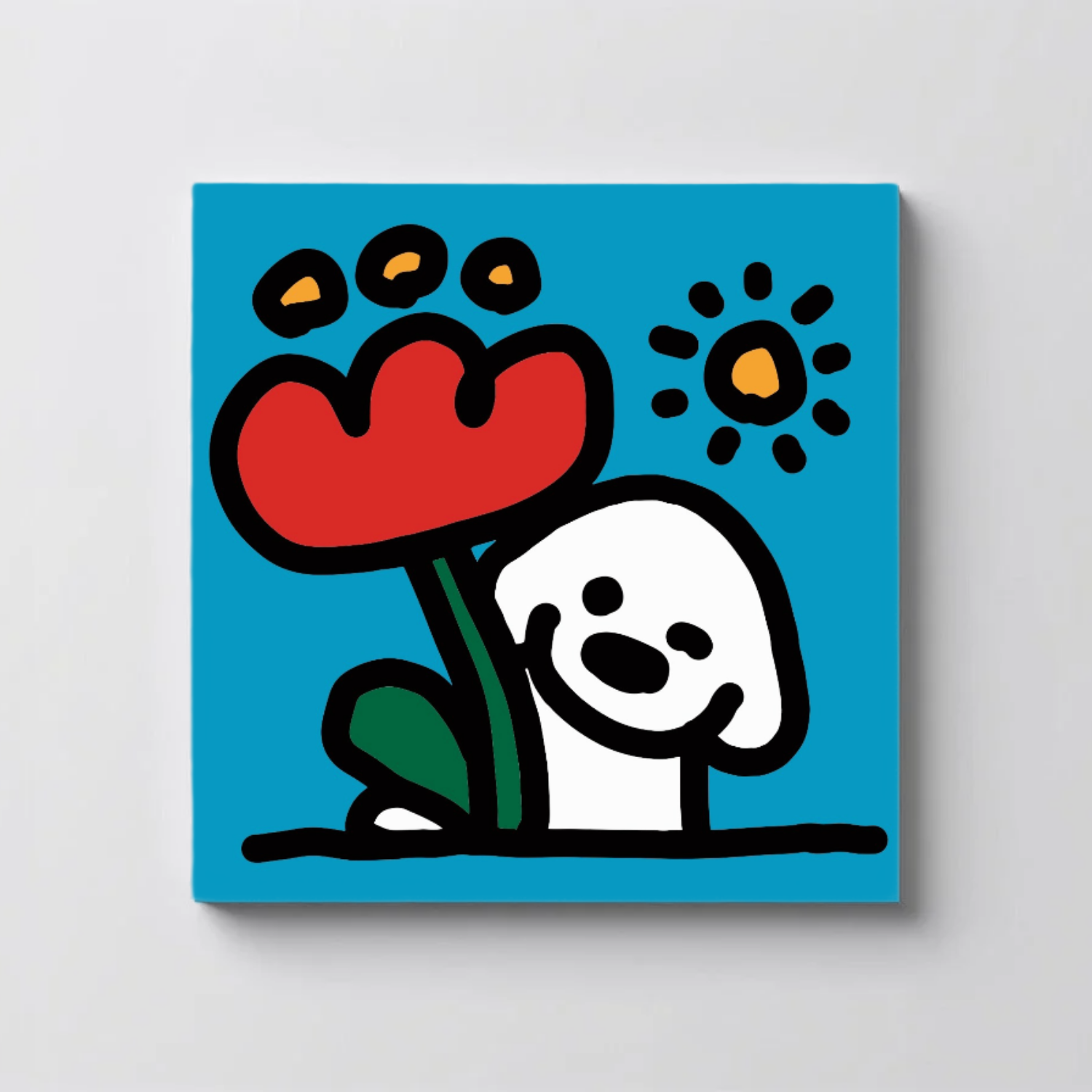 matsui srtwork  Near the flowers