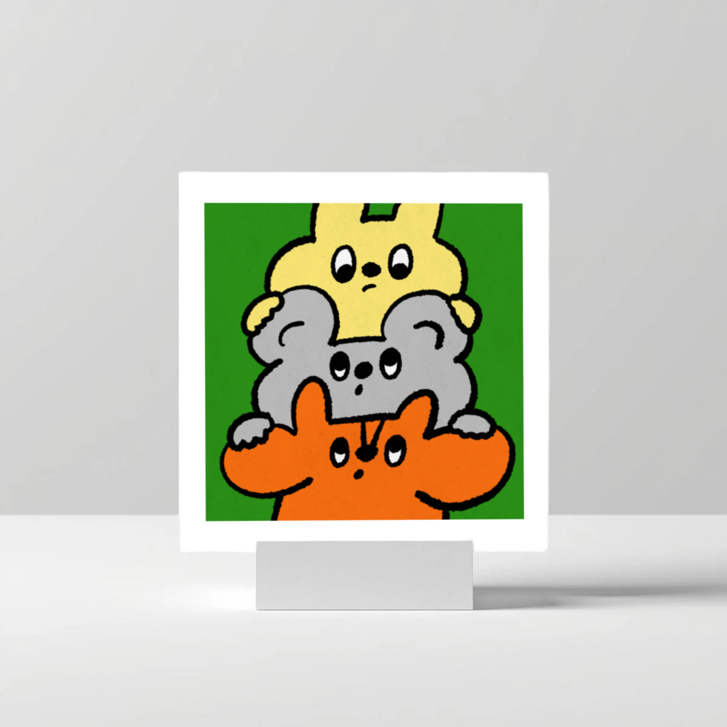 Daffy A4 art print 05