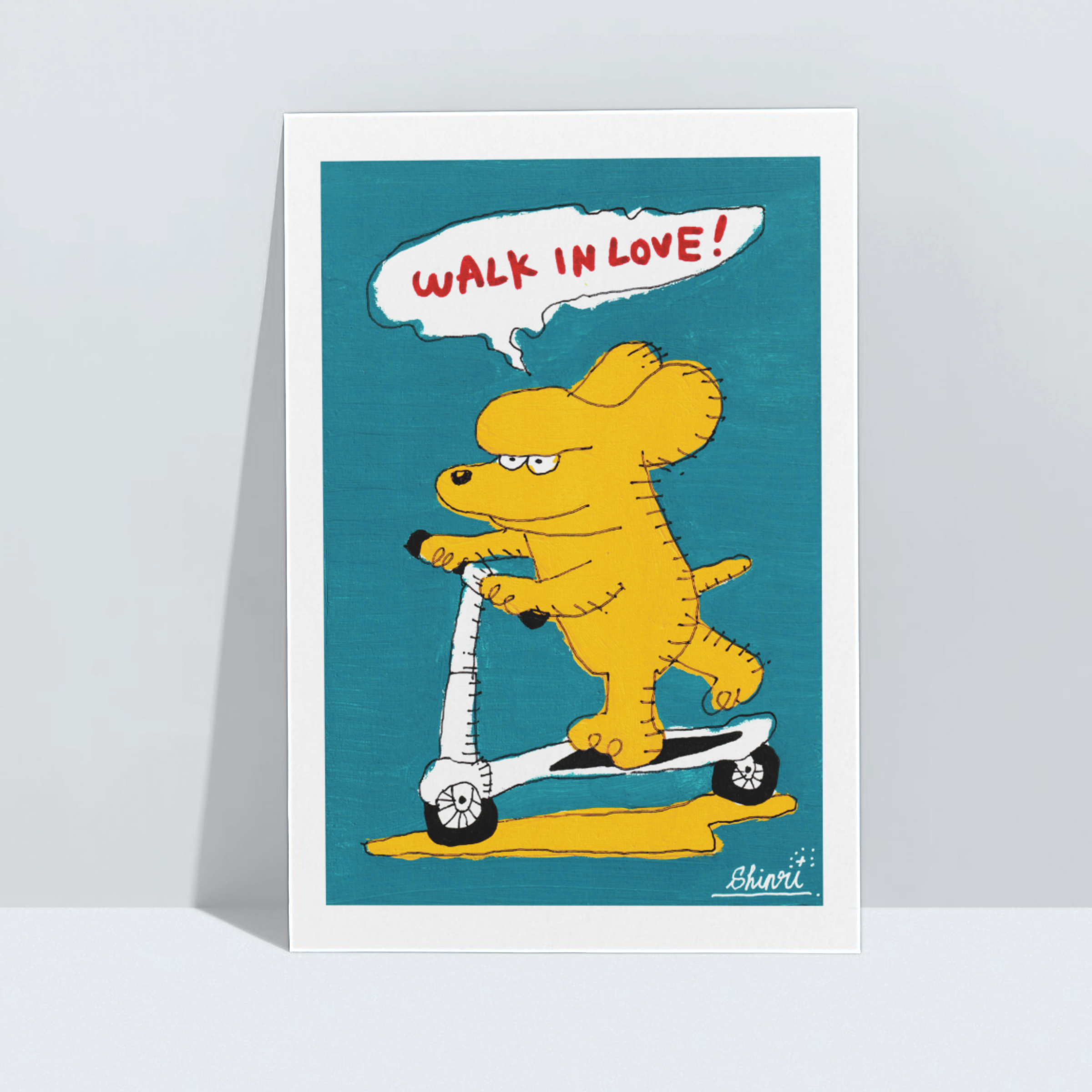 シンリ アートプリント A4 ウォークインラブ