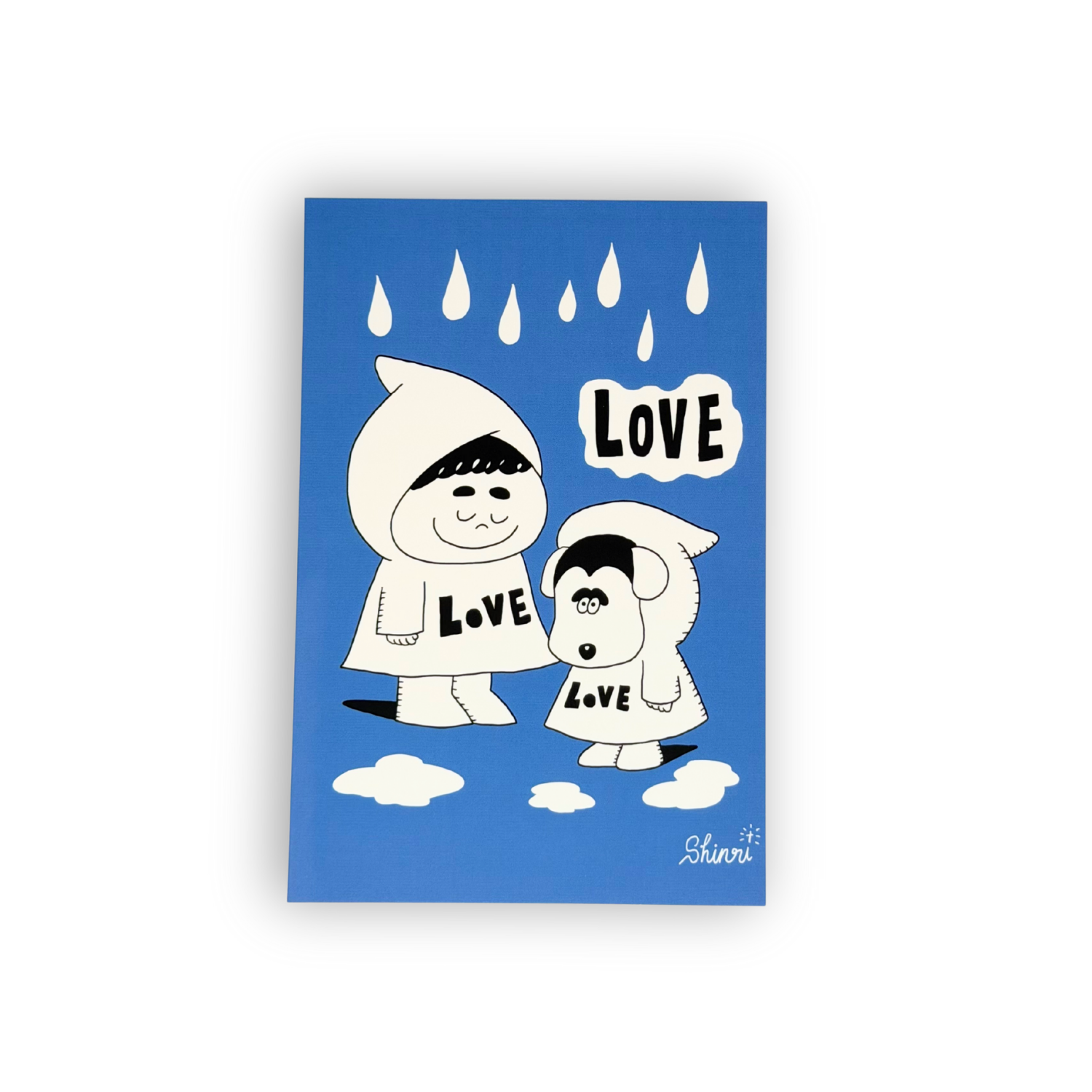 Shinri postcard LOVE