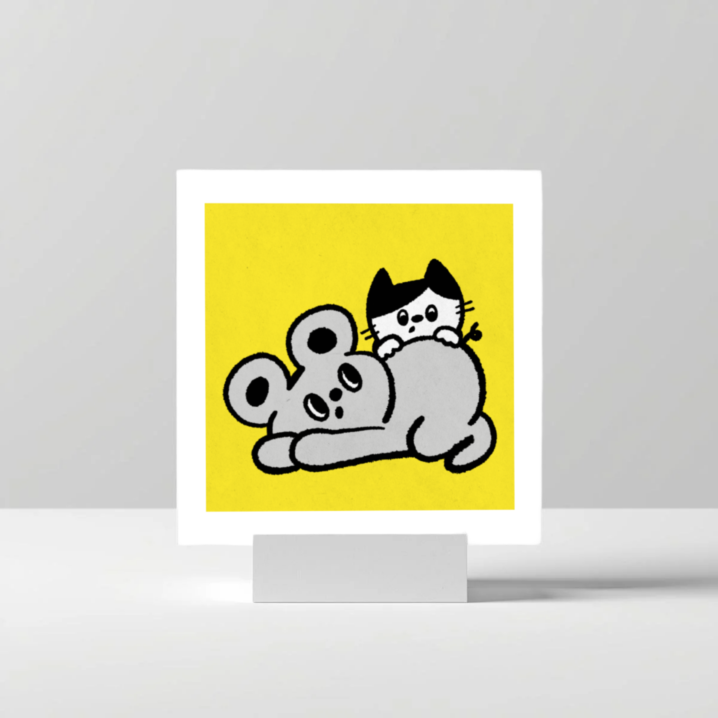 Daffy A4 art print 03