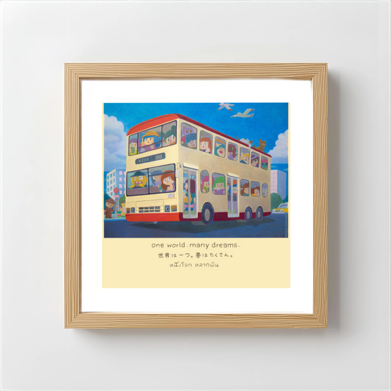 Mamuang 艺术版画 HK BUS