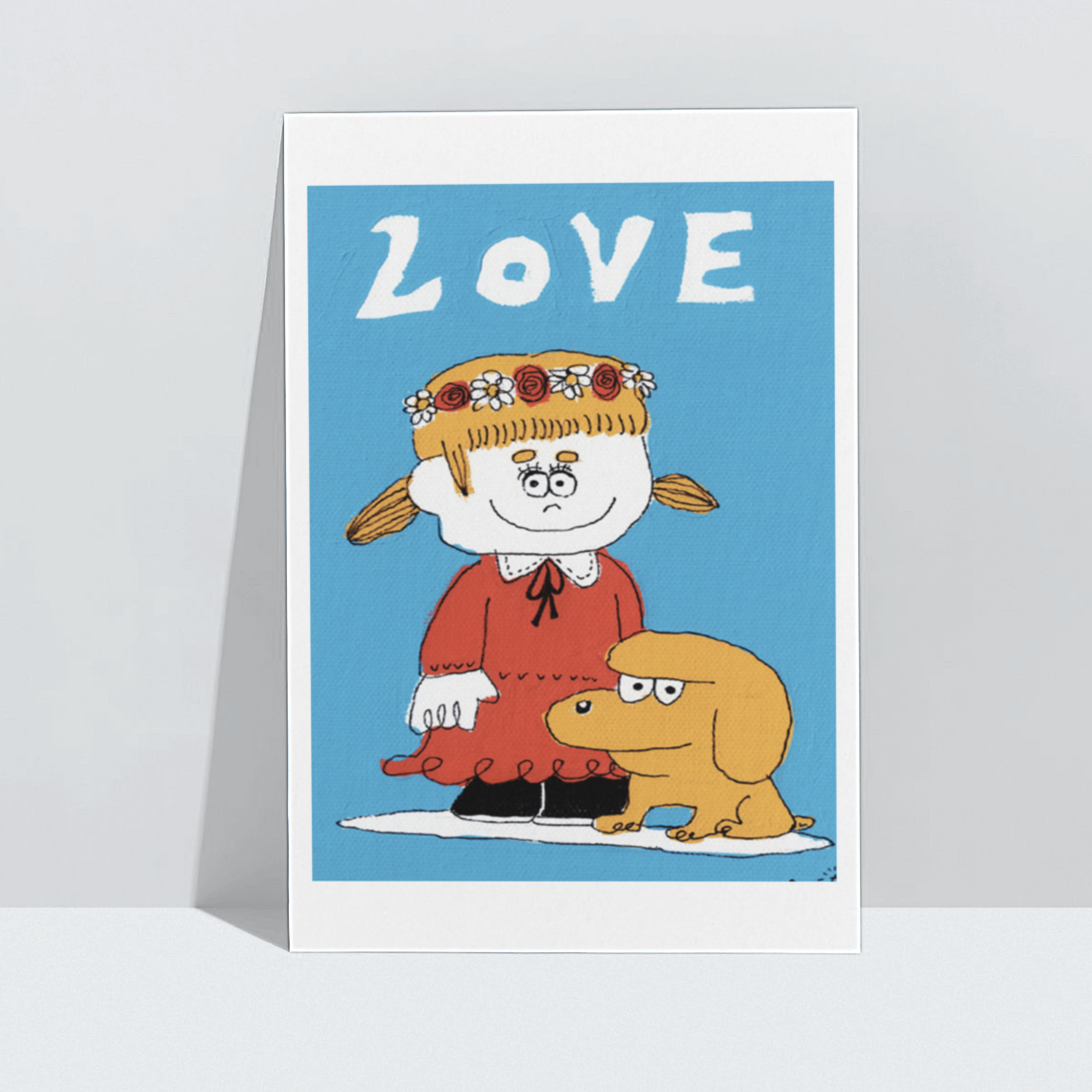 シンリ アートプリント A4 LOVE