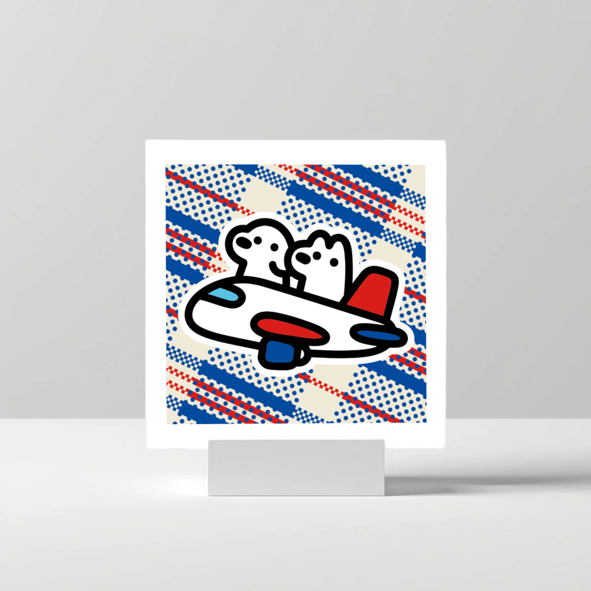 matsui artprint airplane(HK) 21x21cm