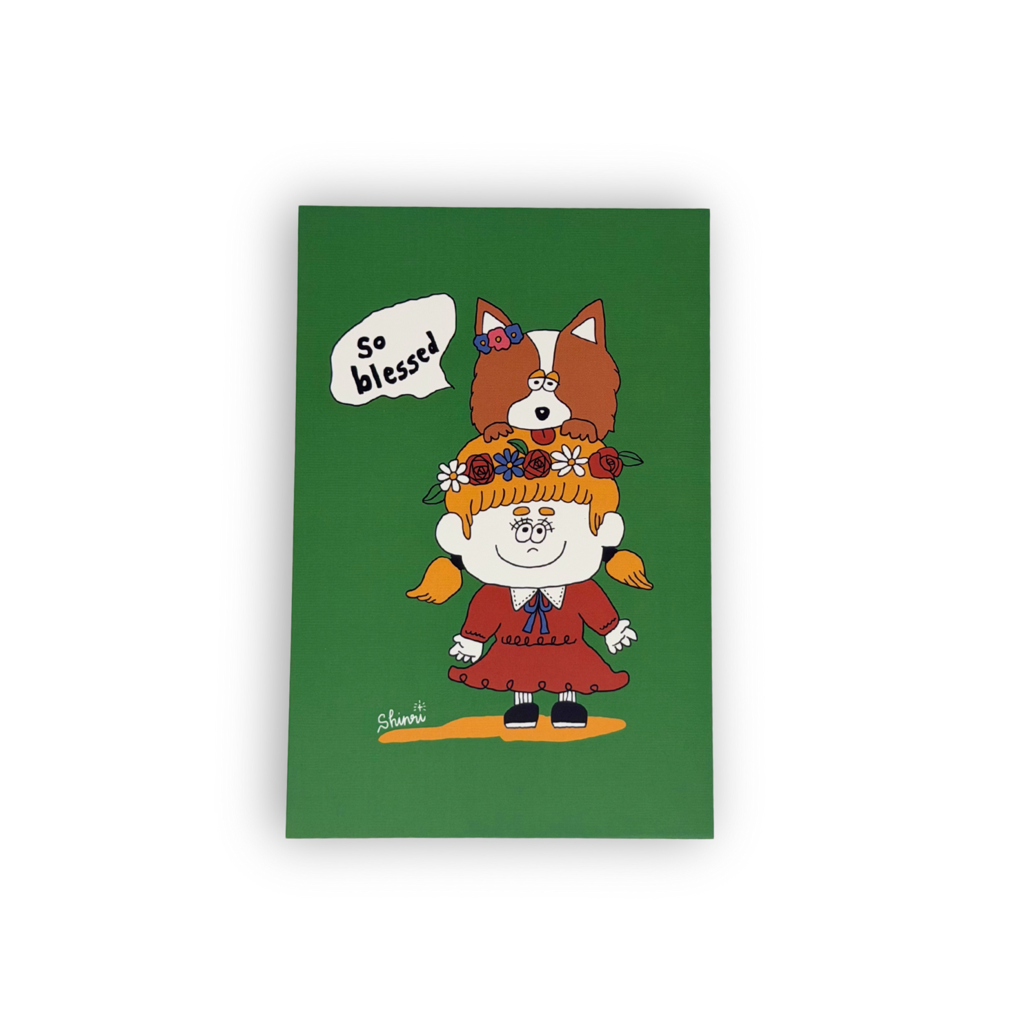 Shinri postcard so blessed