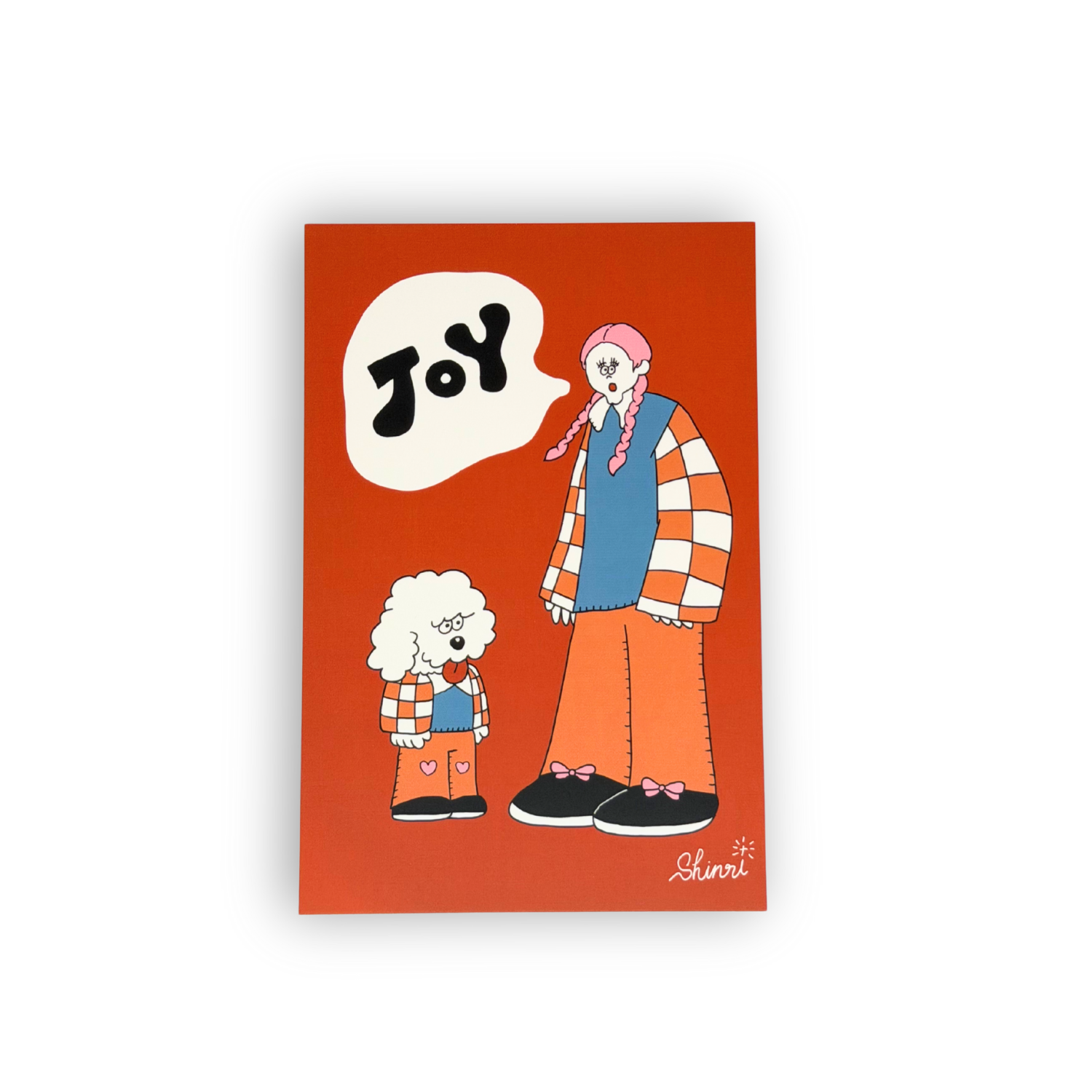 Shinri postcard joy