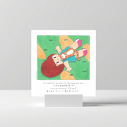 マムアン アート プリント 草 21x21cm