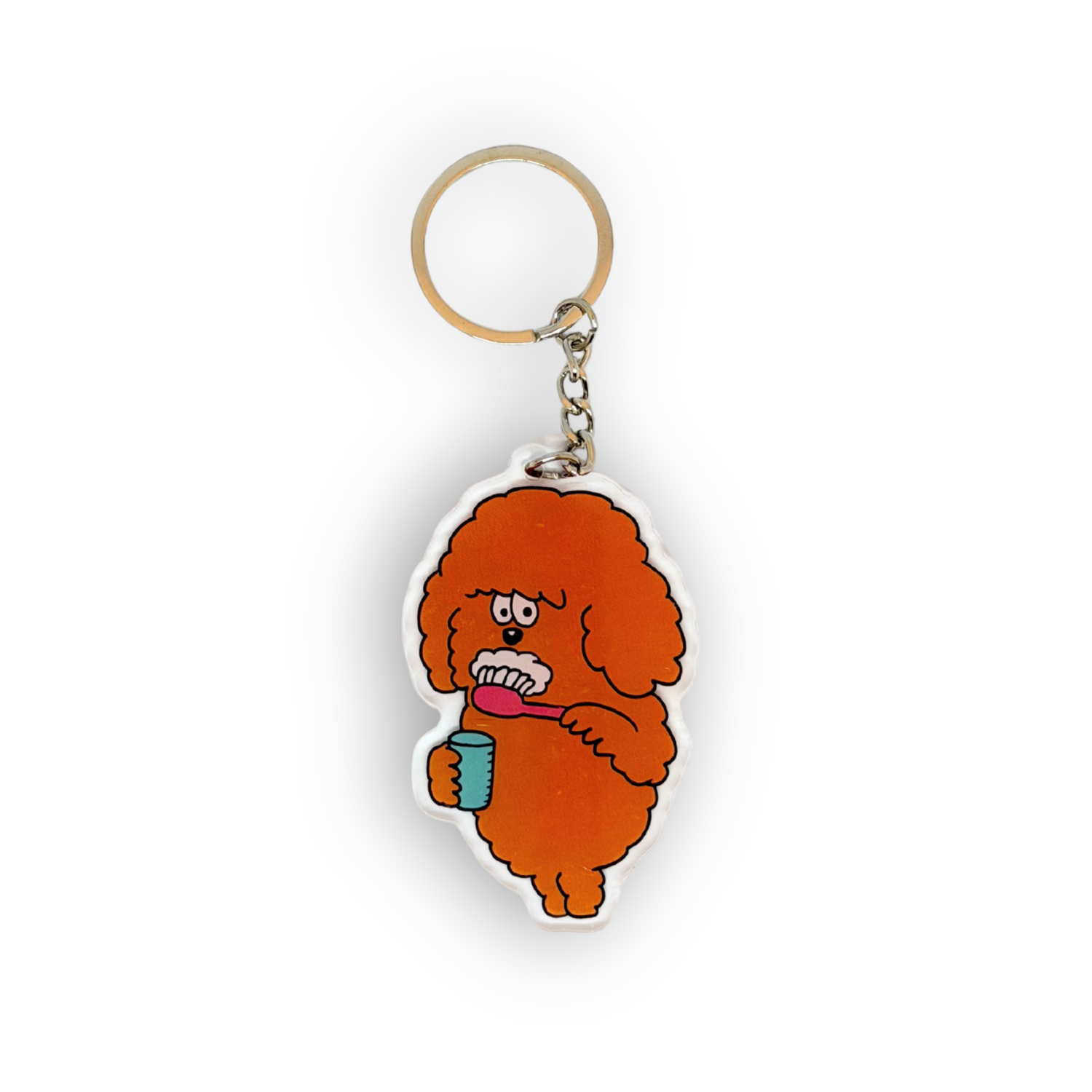 Shinri key chain brush the teeth
