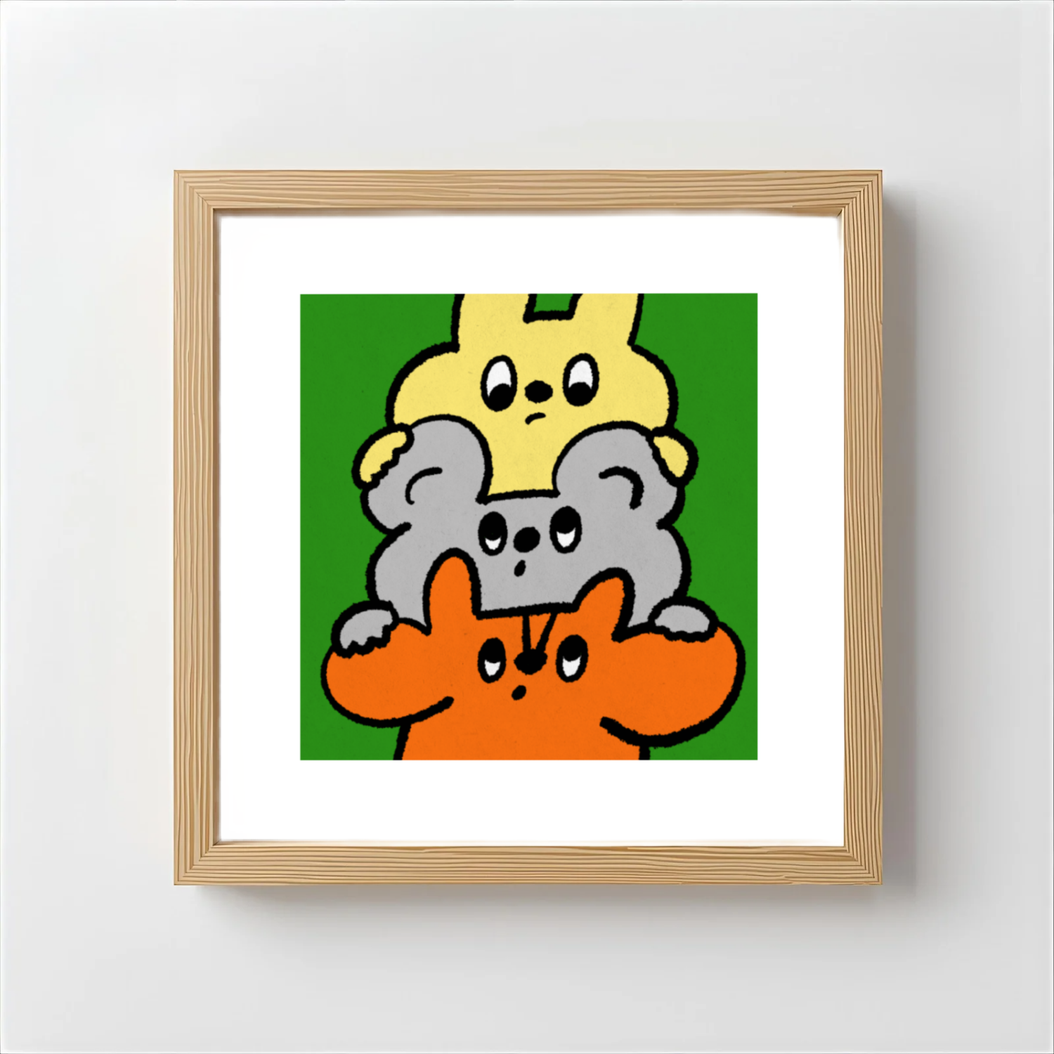 Daffy art print 05