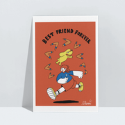 シンリ アートプリント A4 BEST FRIEND FOREVER