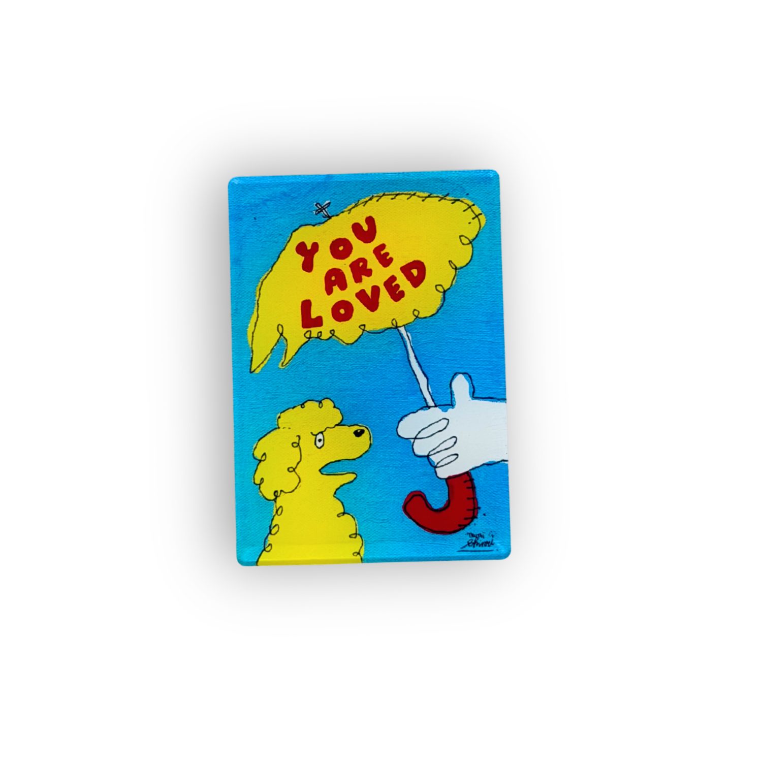 Shinri magnet YOU ARE LOVED (umbrella)