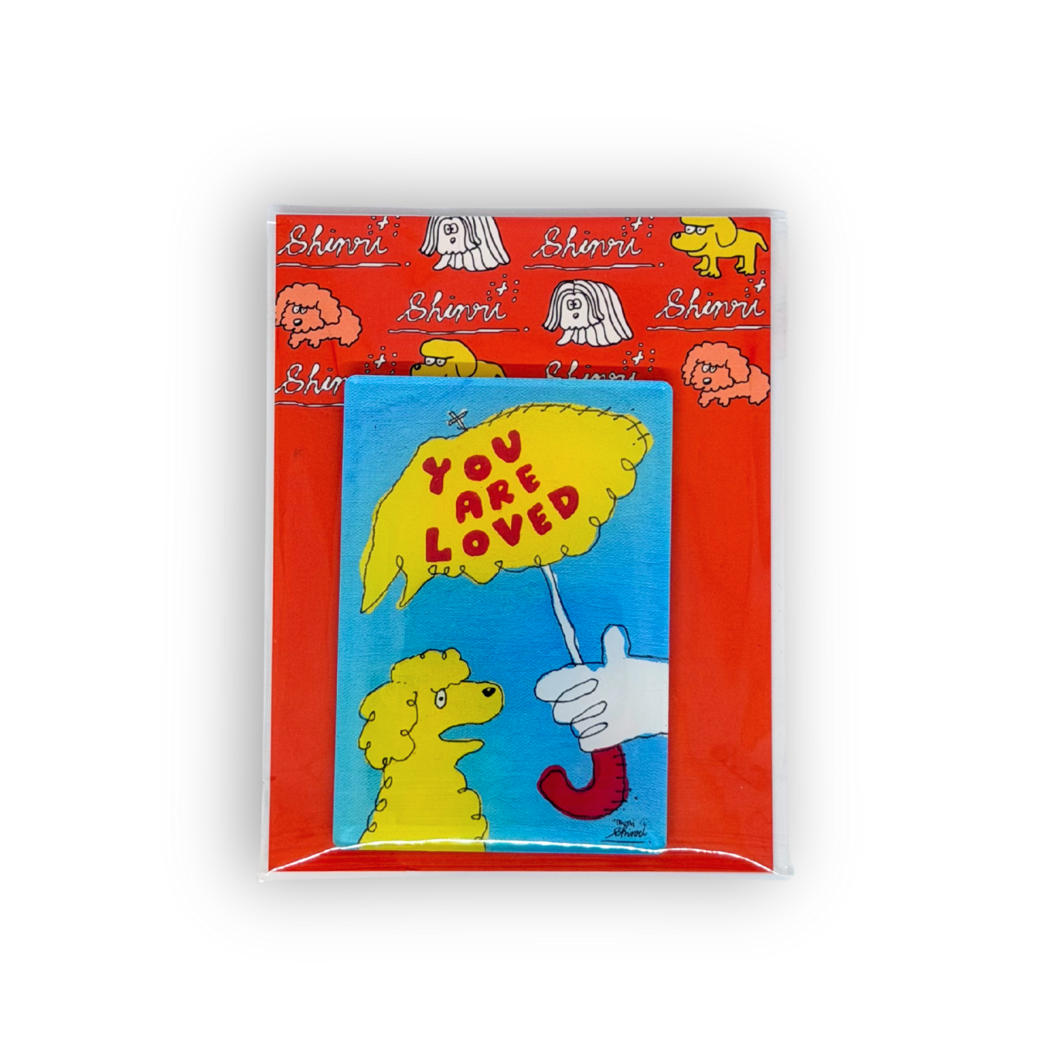 Shinri magnet YOU ARE LOVED (umbrella)