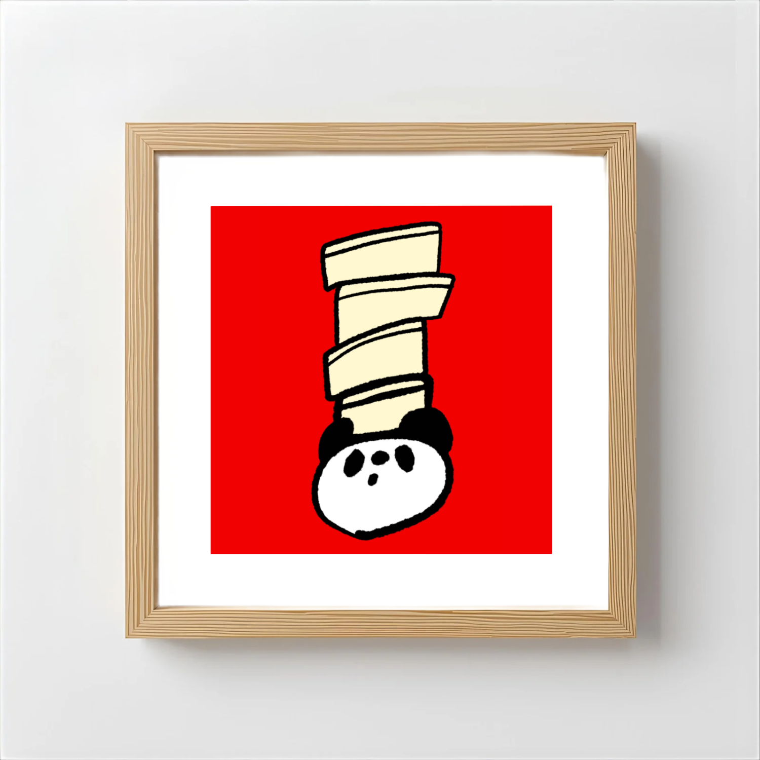 Daffy art print dimsum