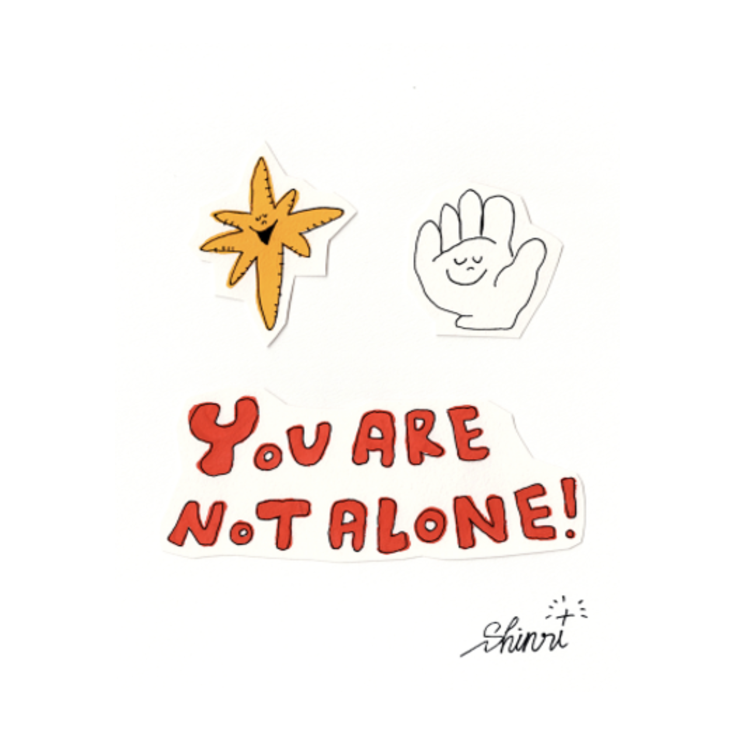 Shinri artwork STAR AND HAND