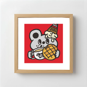 Daffy artprint Hong Kong