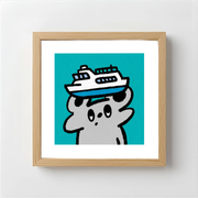 Daffy art print Ferry