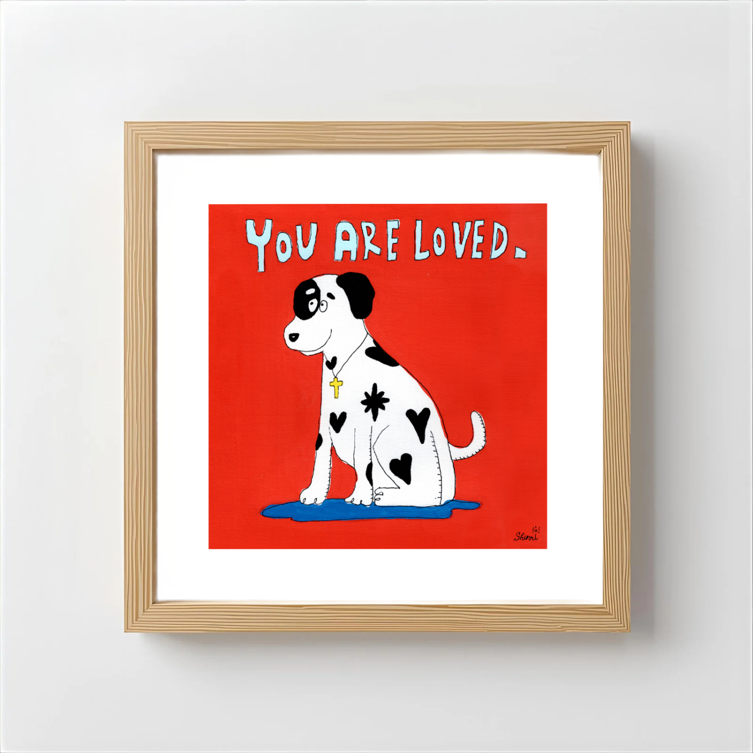 Shinri アートプリント YOU ARE LOVED (HK)