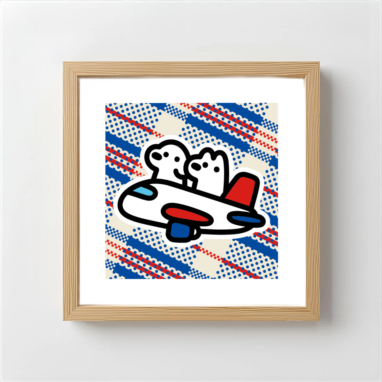 matsui artprint  airplane (HK)