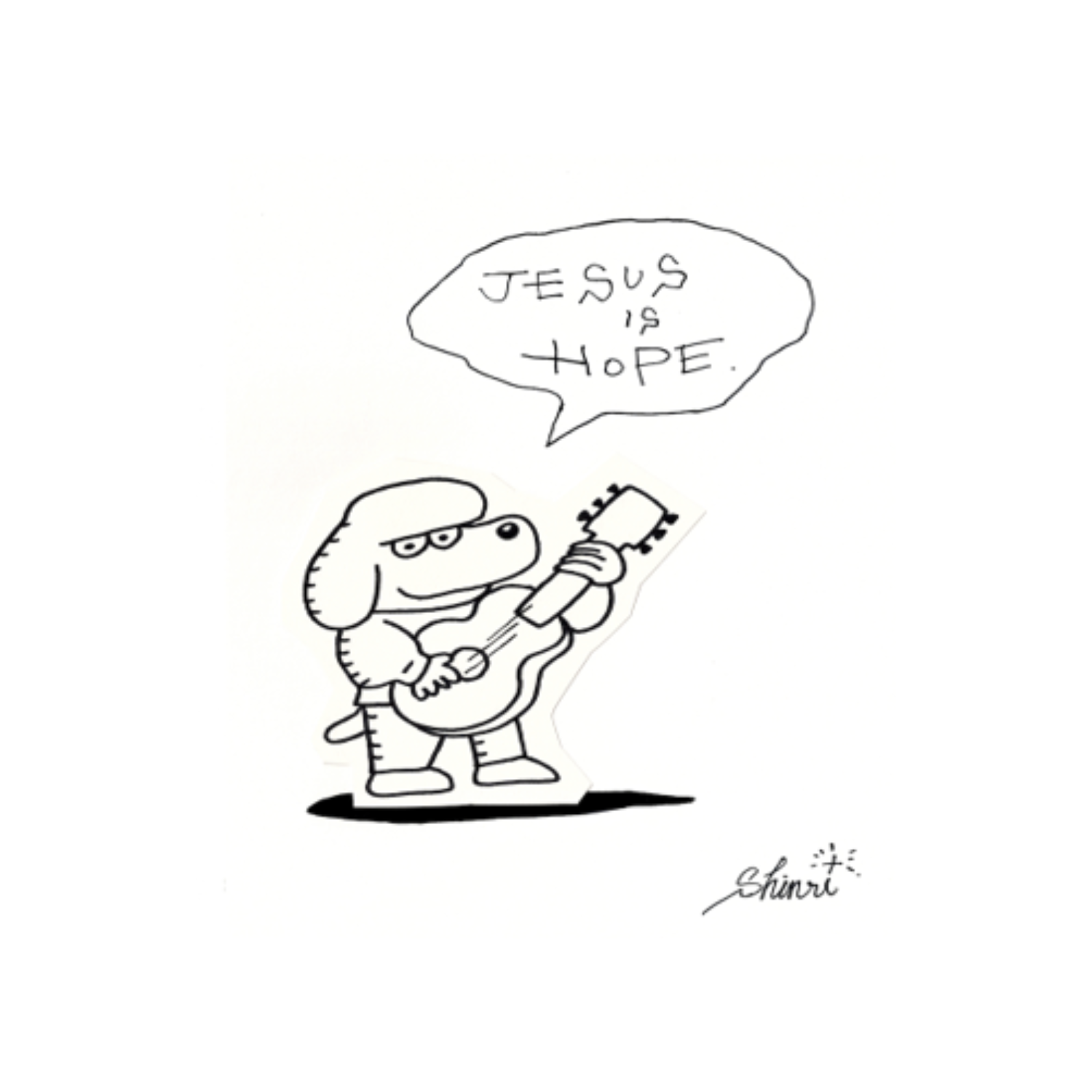 Shinri artwork JESUS IS HOPE