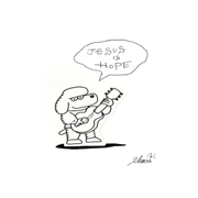 Shinri アートワーク JESUS IS HOPE
