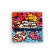 FUKU HANAO postcard Ferry