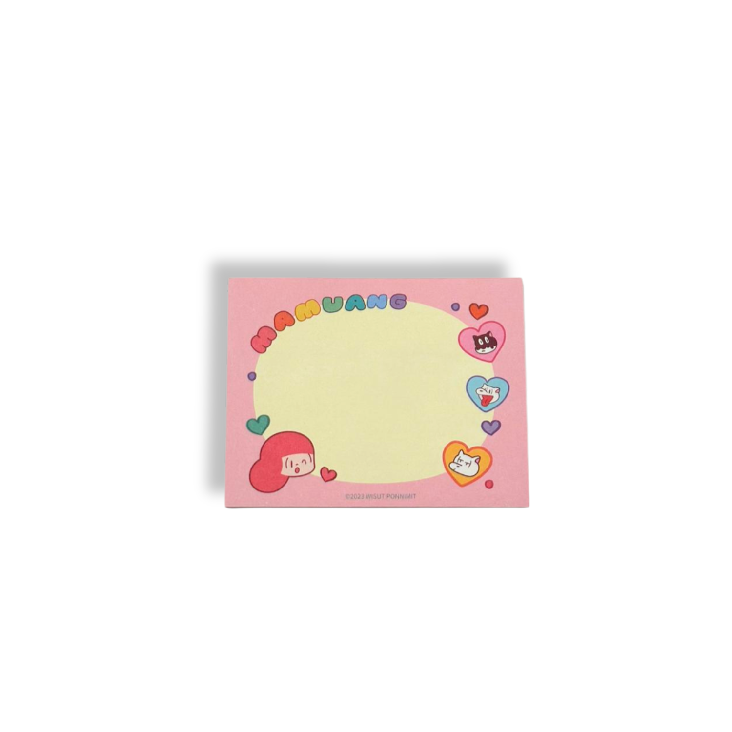 Mamuang memo pad - Pink A