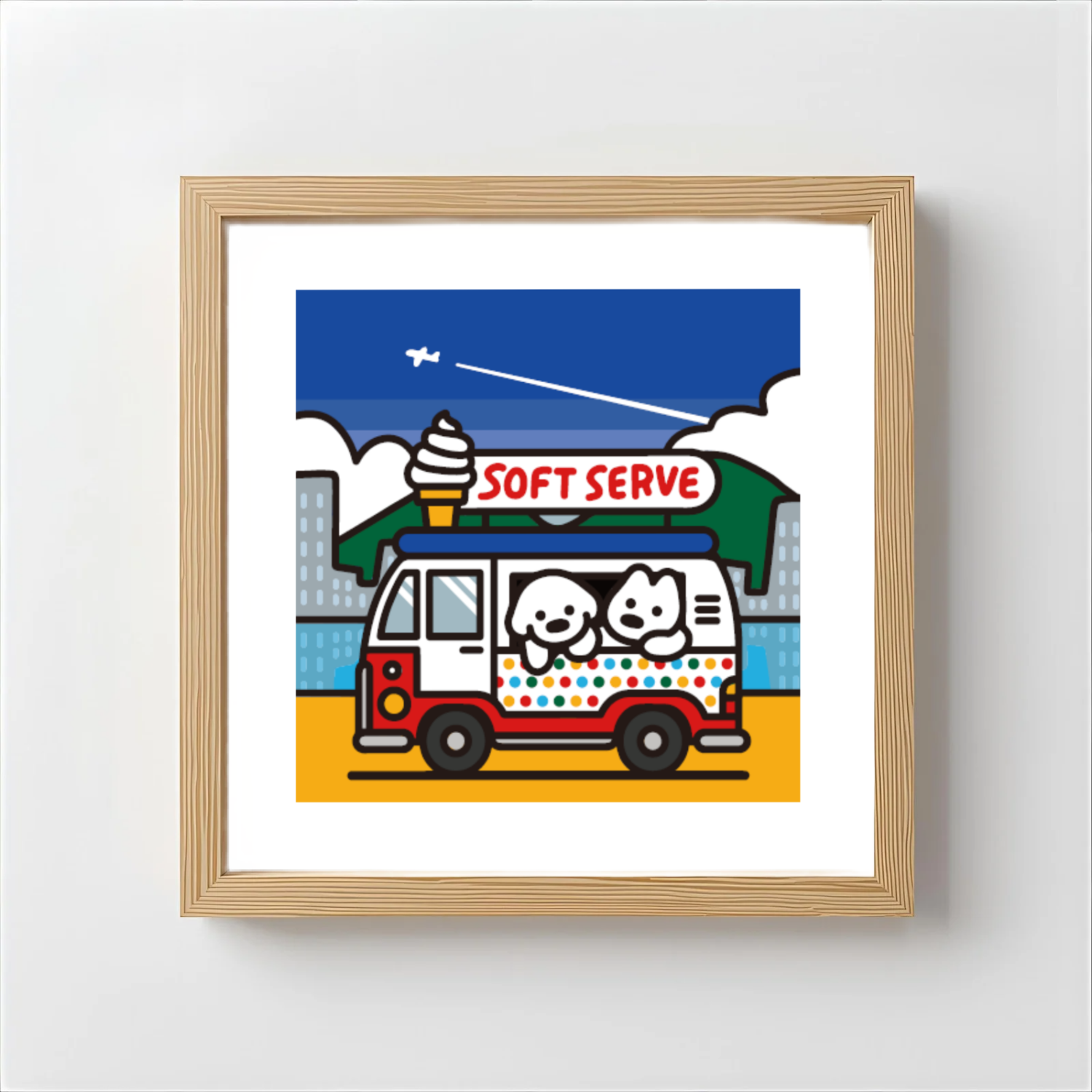 matsu artprint 软冰淇淋