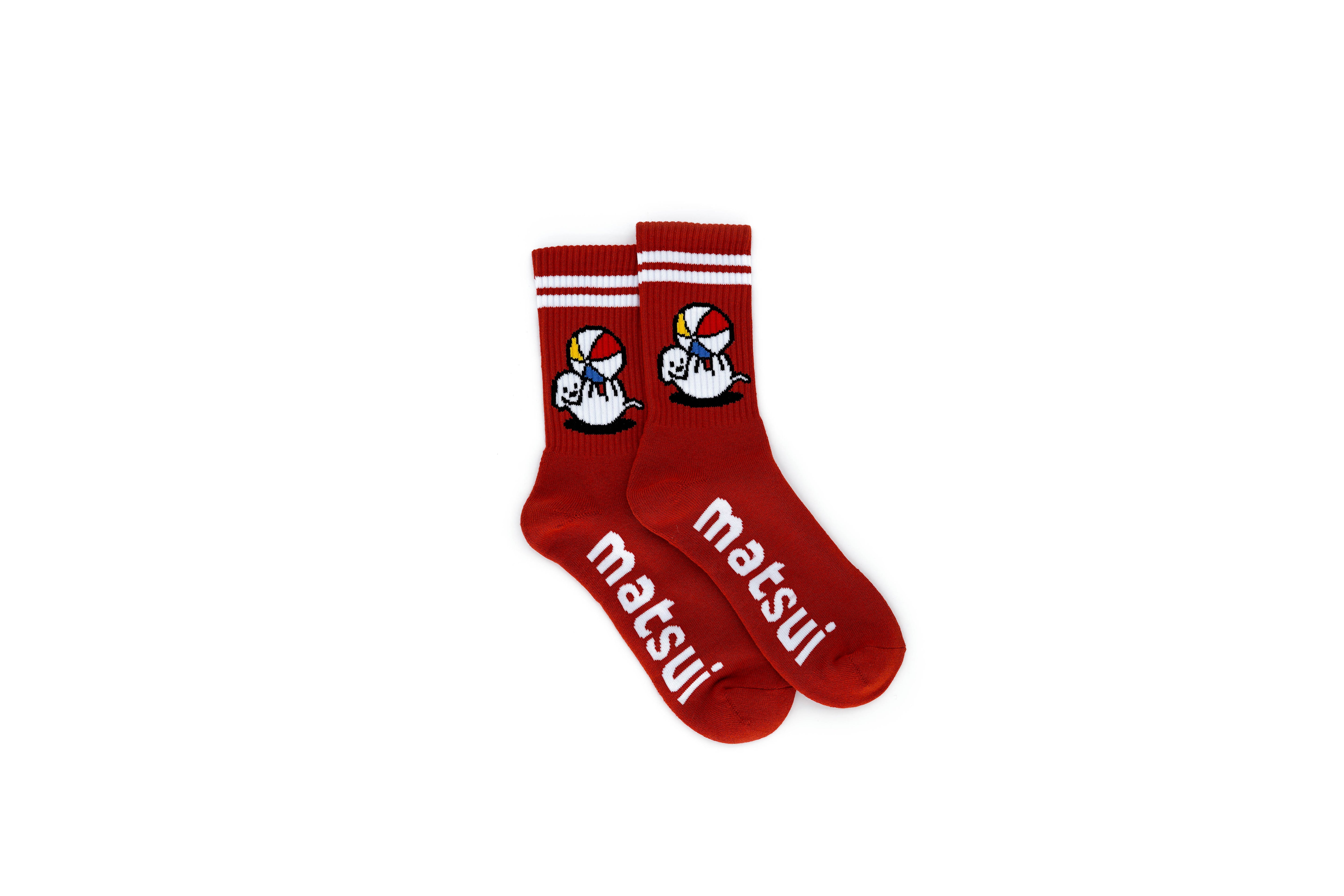 matsui socks - Red