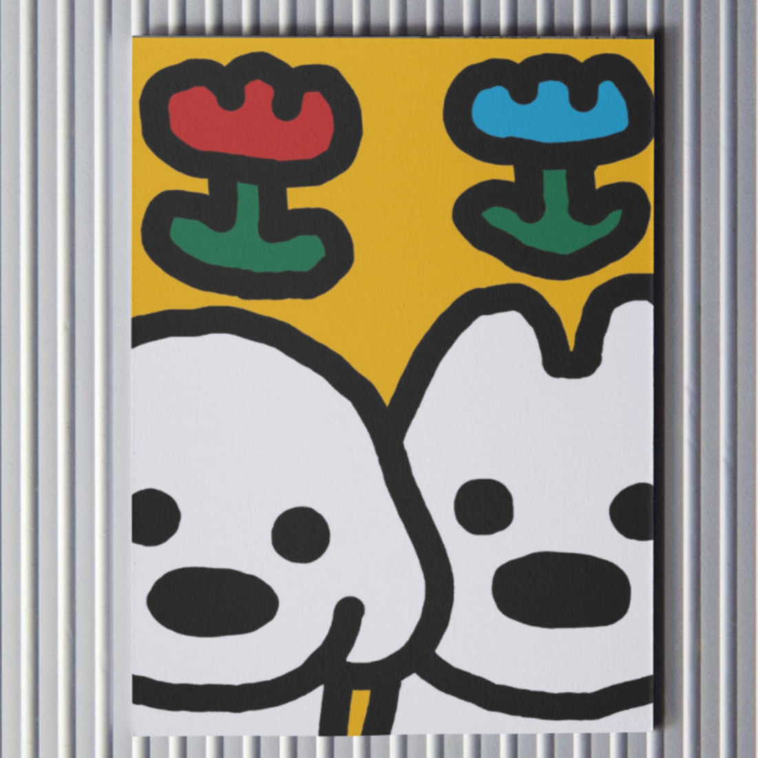 matsui artwork Twin flower