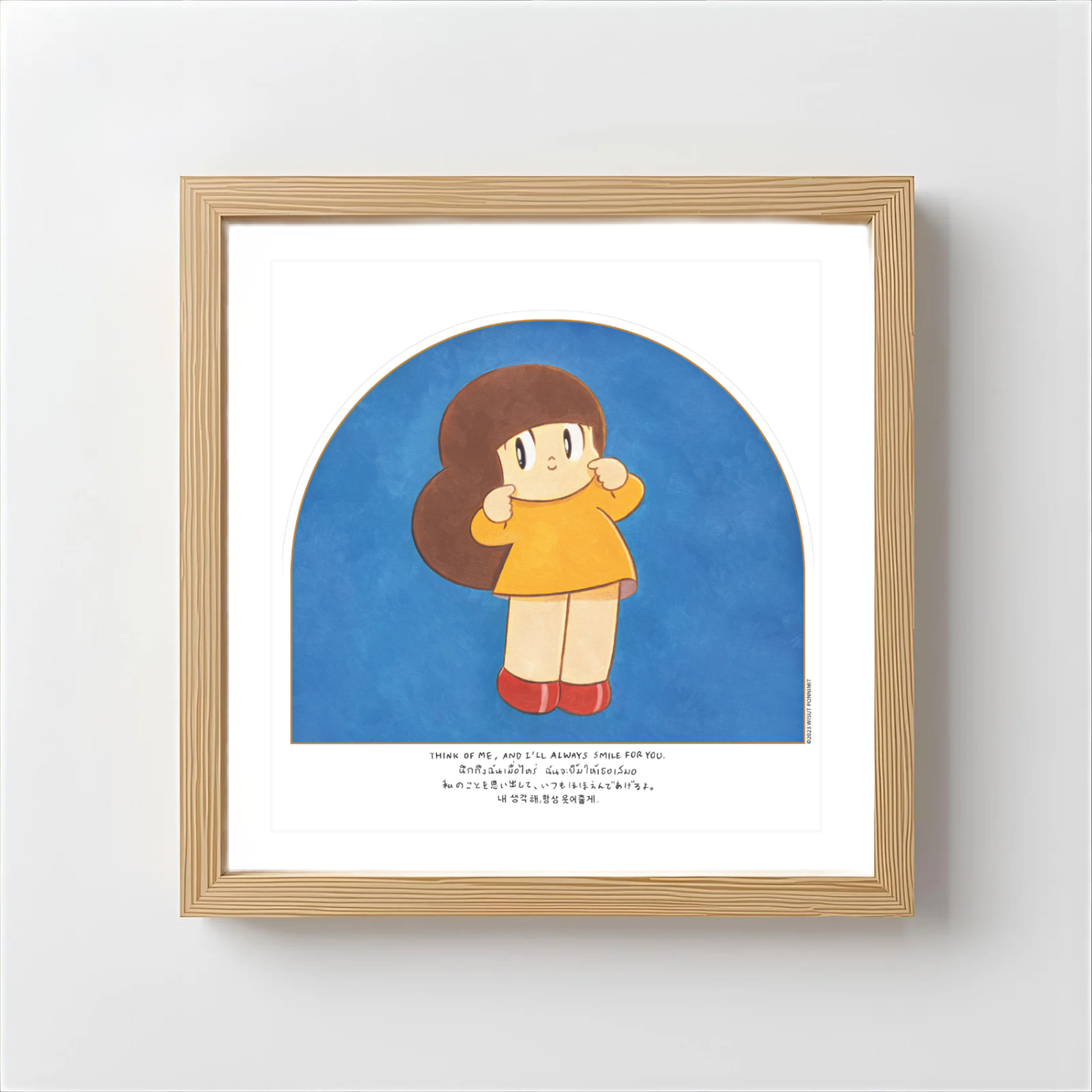 Mamuang 艺术印刷品 SMILE FOR YOU