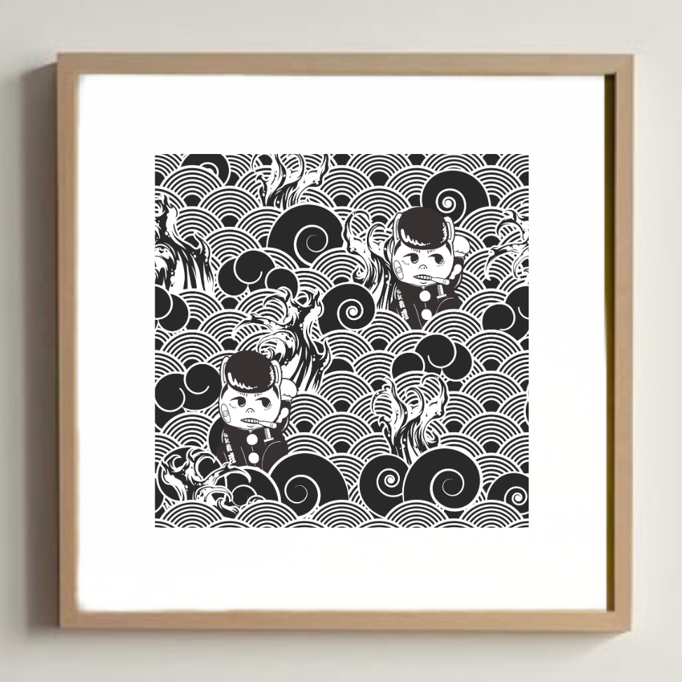 마사야 아소 artprint 히로시 3