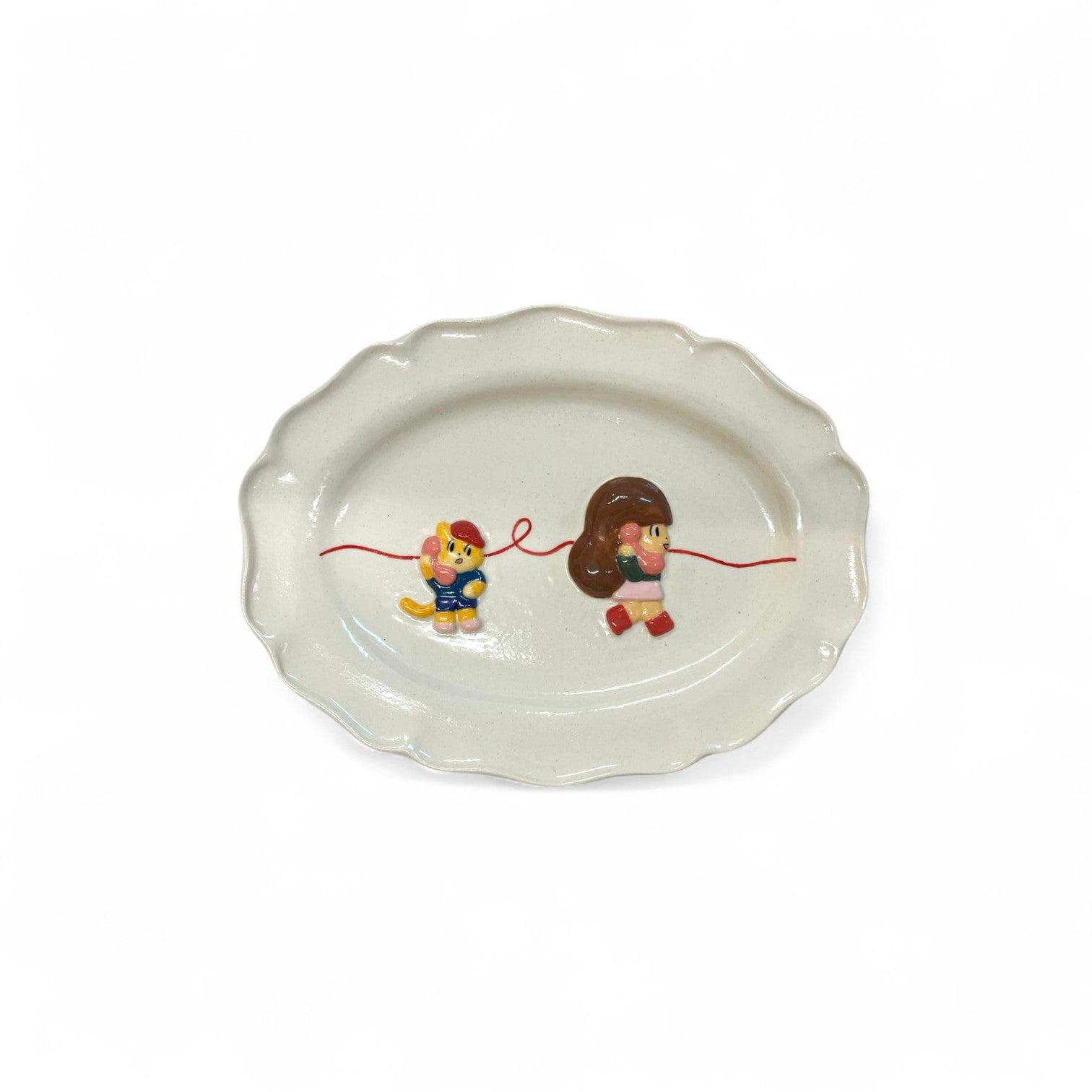 Mamuang x Good evening cemarics Plate A : Phone call