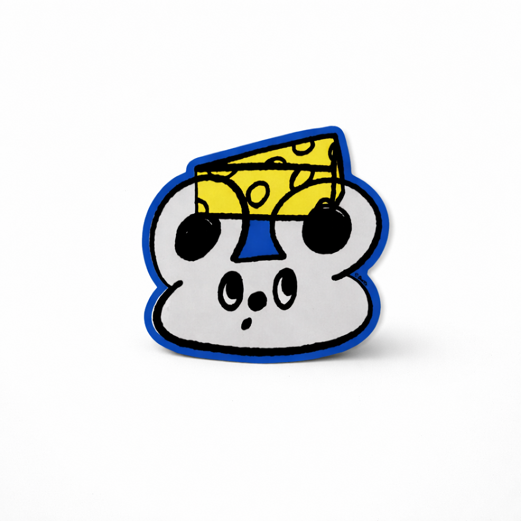 Daffy sticker cheese