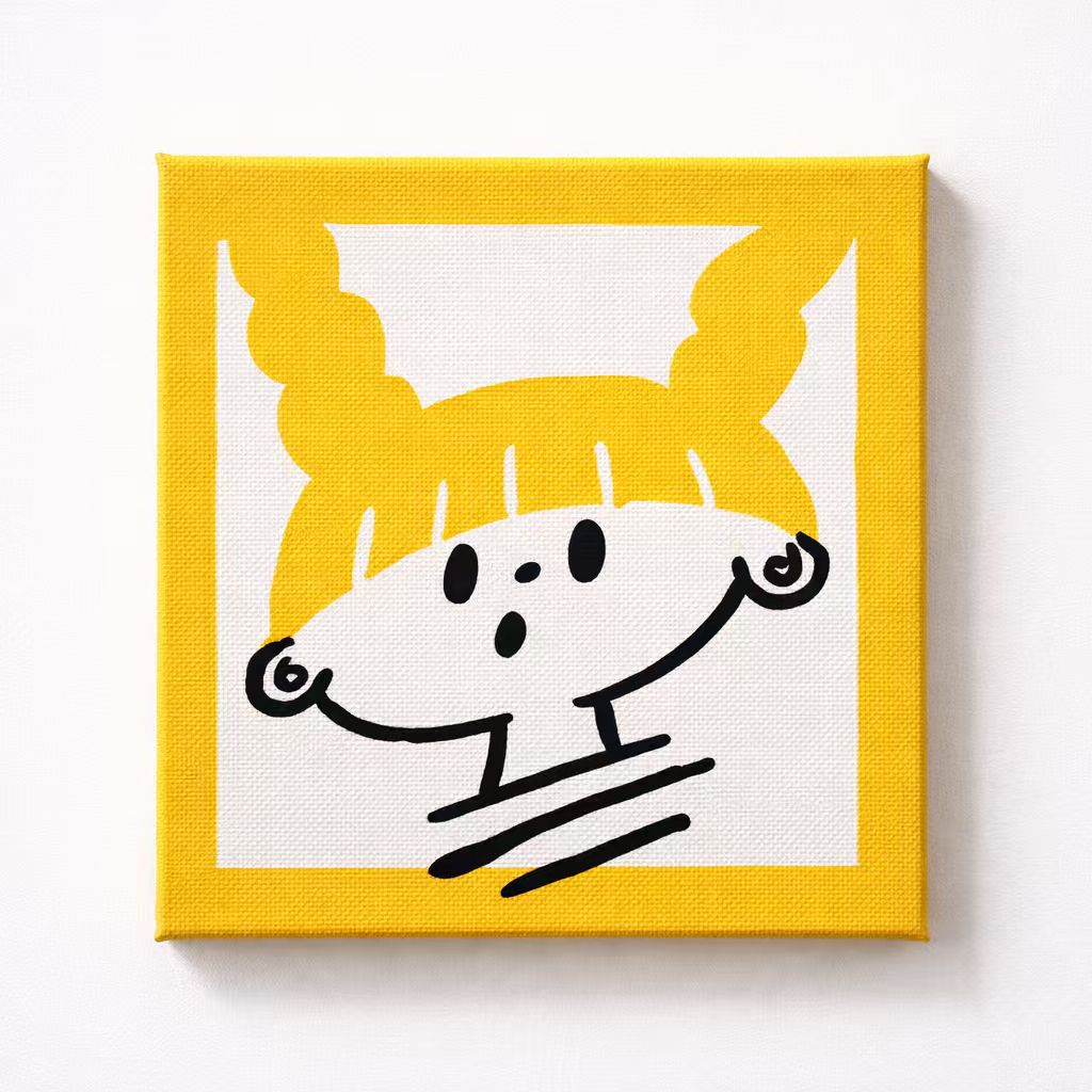 Daffy artprint Pow!Pow! 12/16