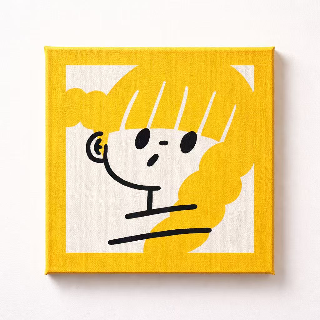 Daffy artprint Pow!Pow! 15/16