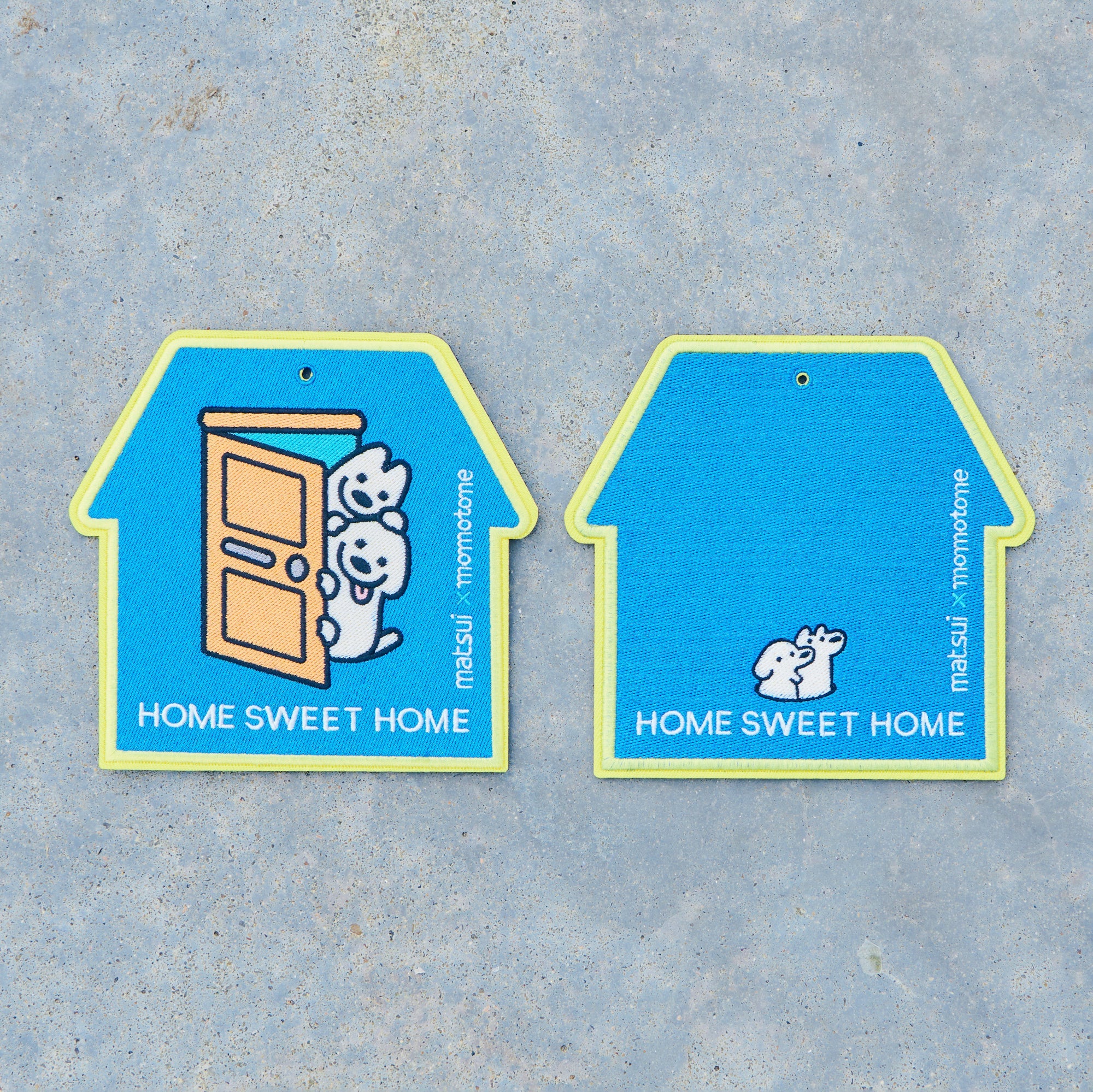 matsui x Momotone "Home Sweet Home" Badge