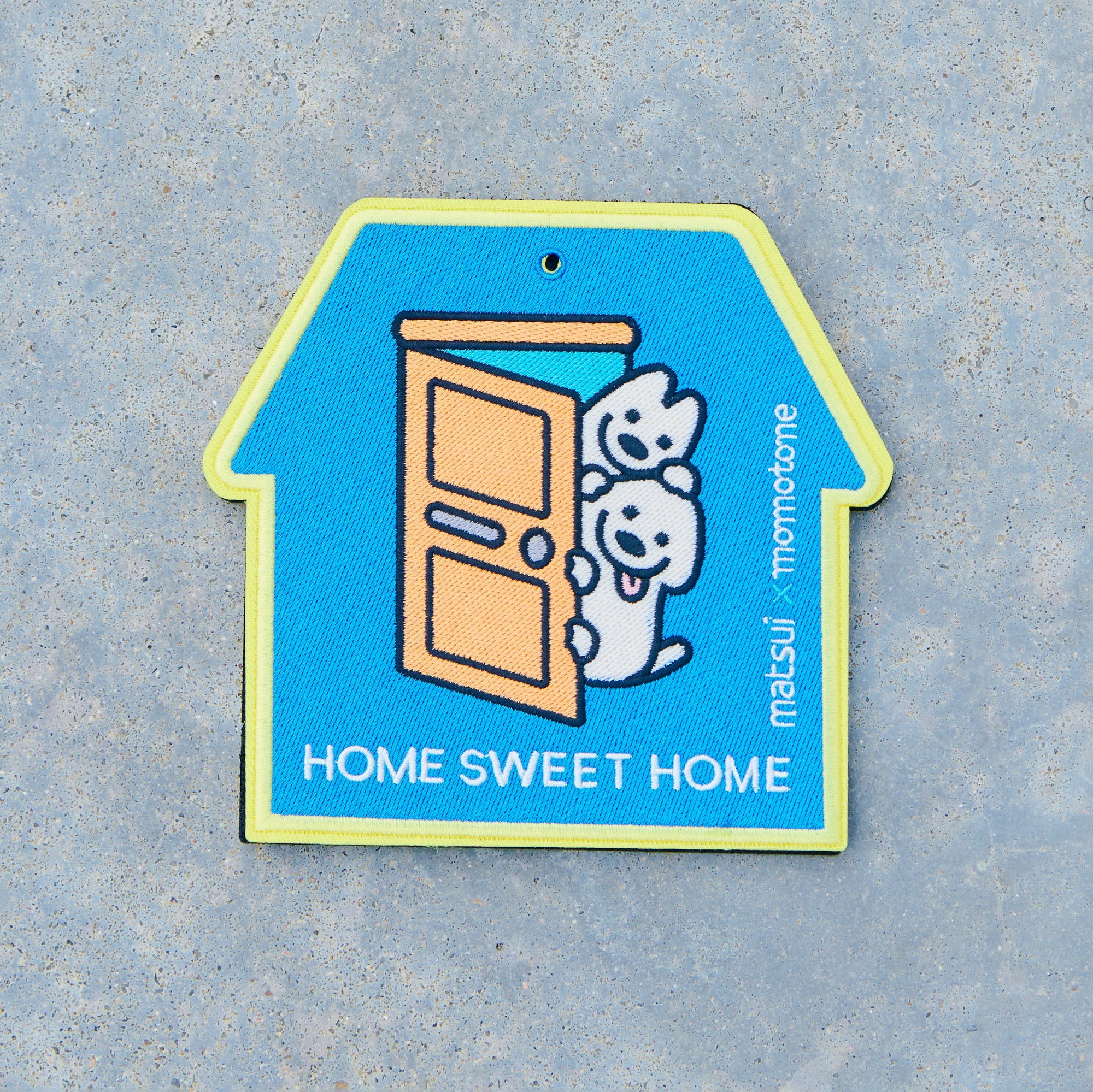 matsui x Momotone "Home Sweet Home" Badge