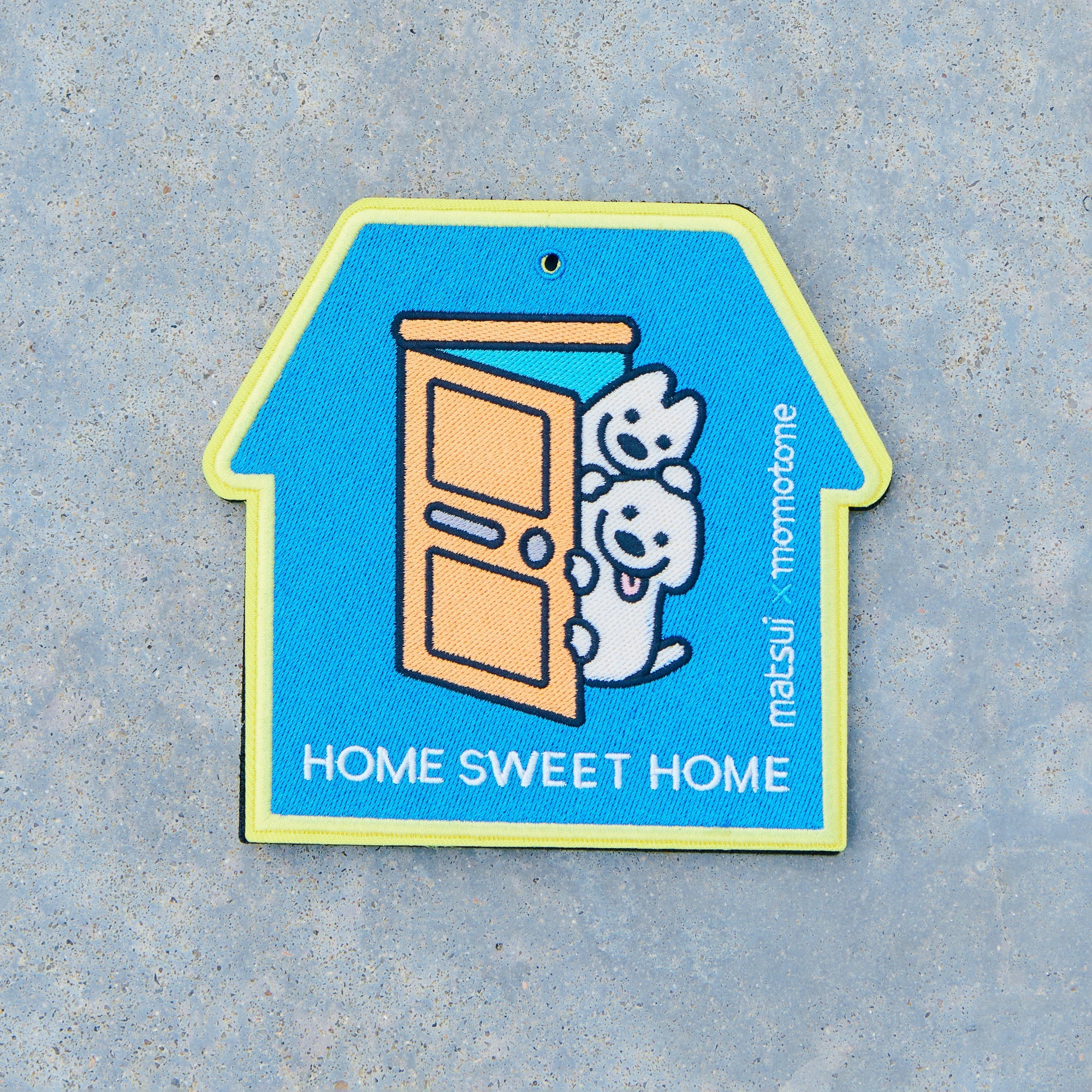 matsui x Momotone "Home Sweet Home" Badge
