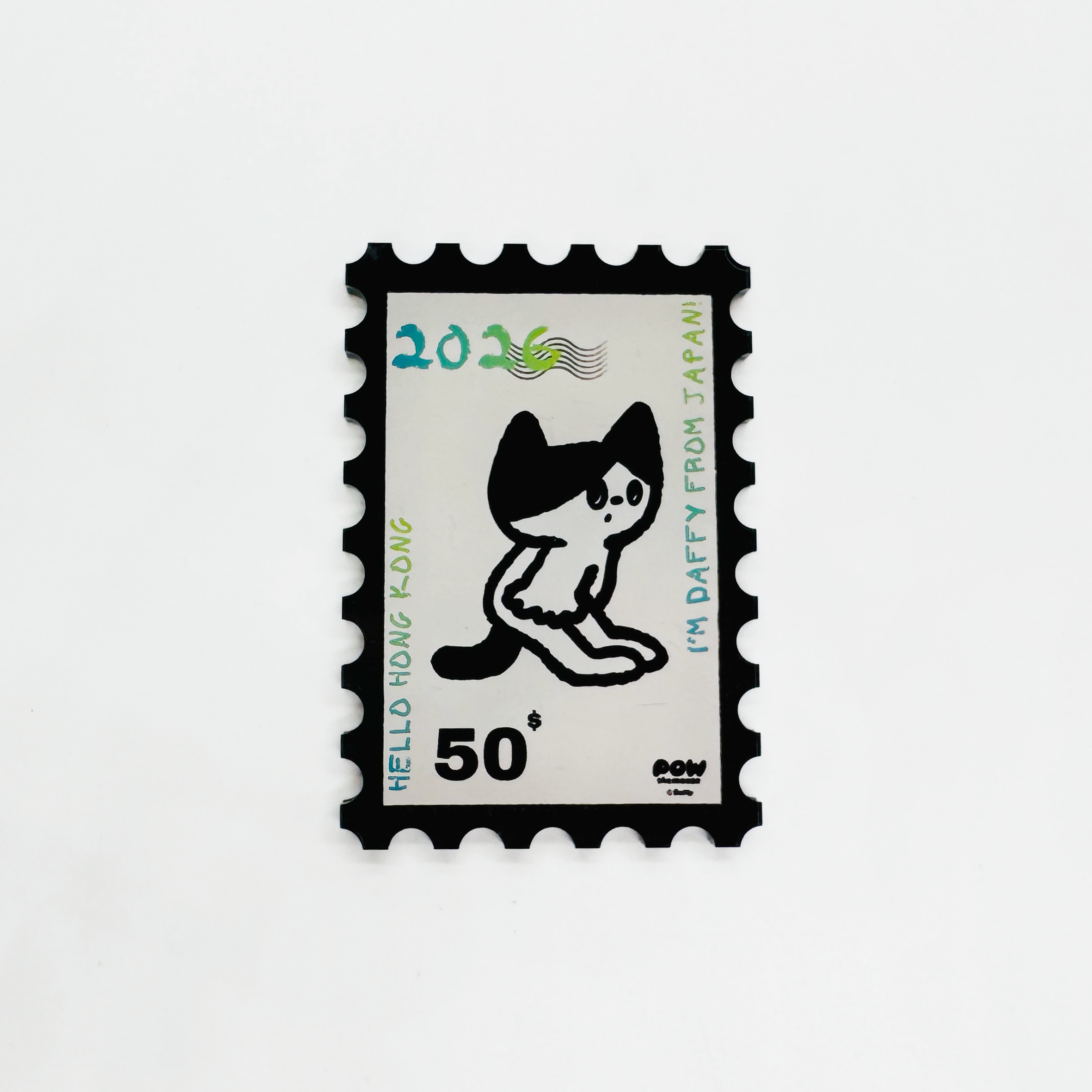 Daffy magnet Hello HK