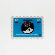 Daffy magnet rainbow 8*5cm
