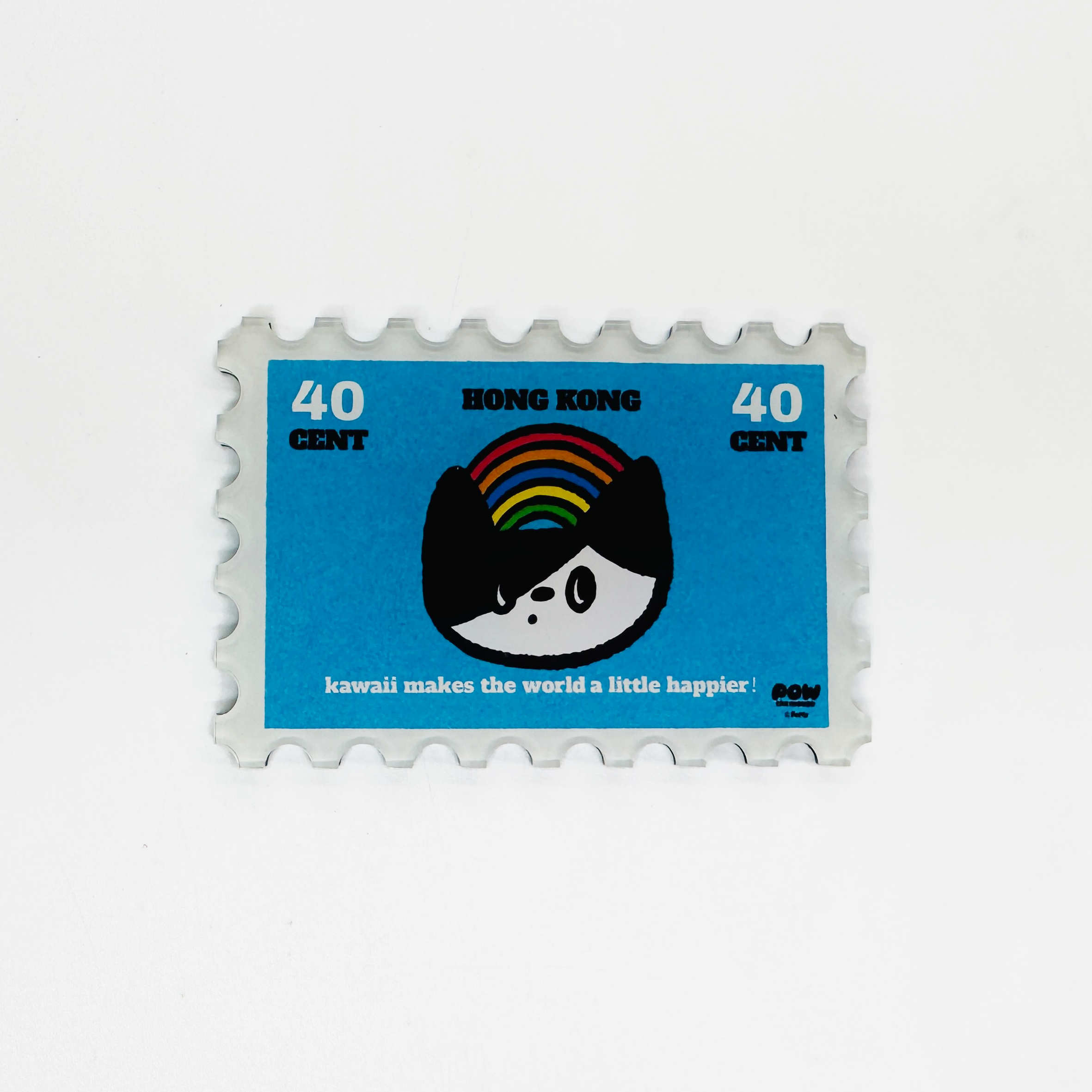 Daffy magnet rainbow 8*5cm