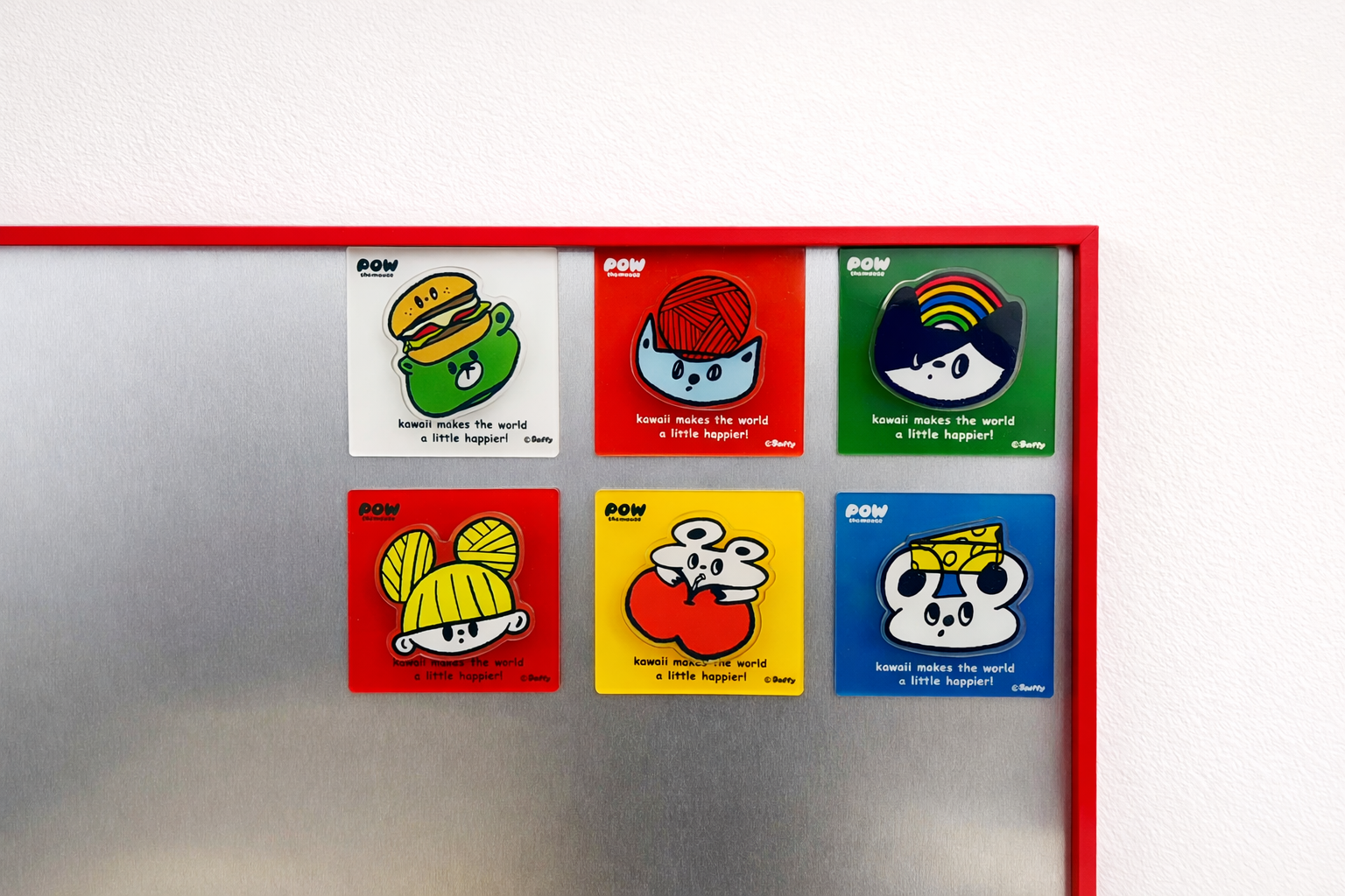 Daffy magnet apple 8cm