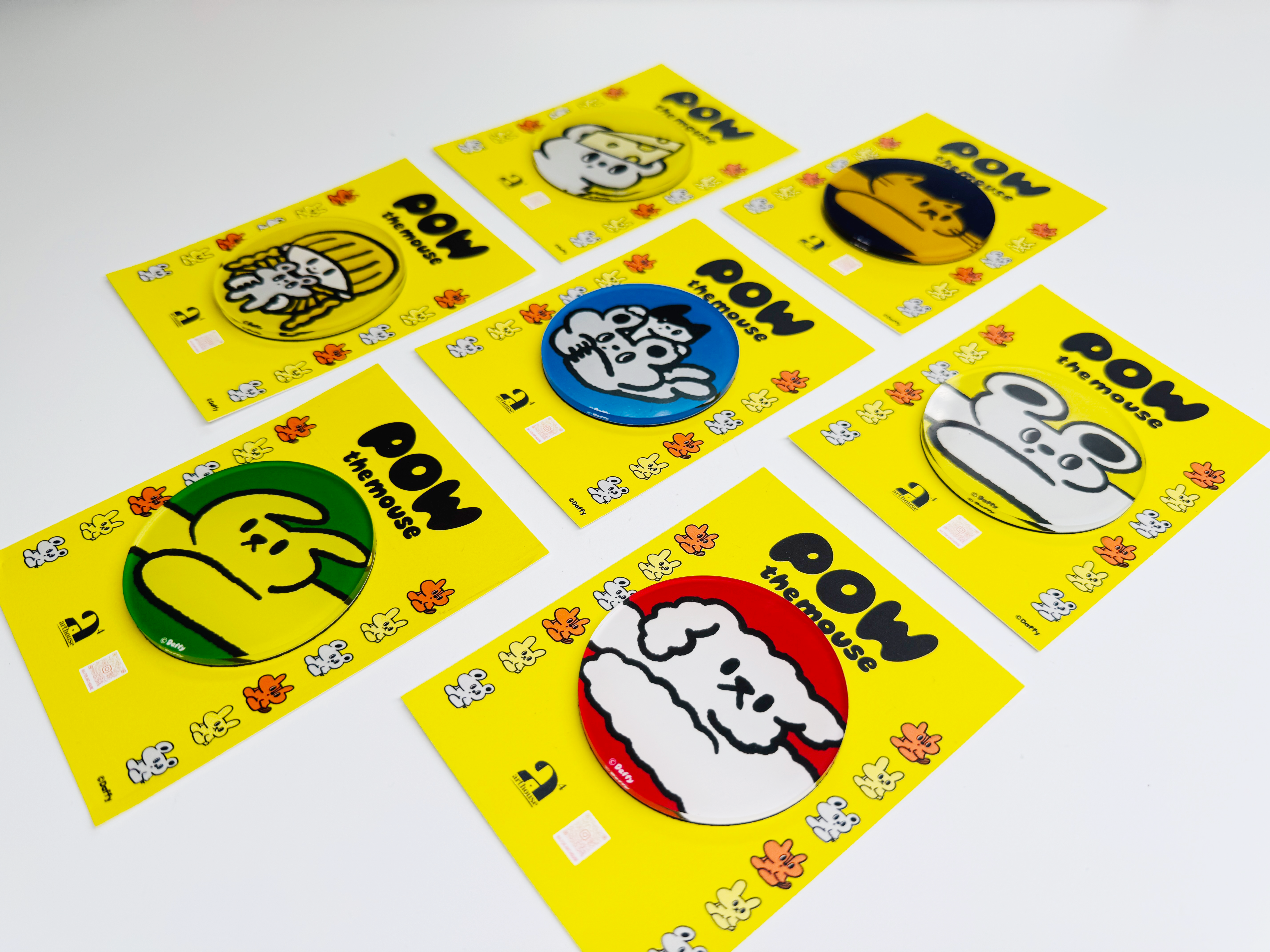 Daffy magnet cheese 6cm