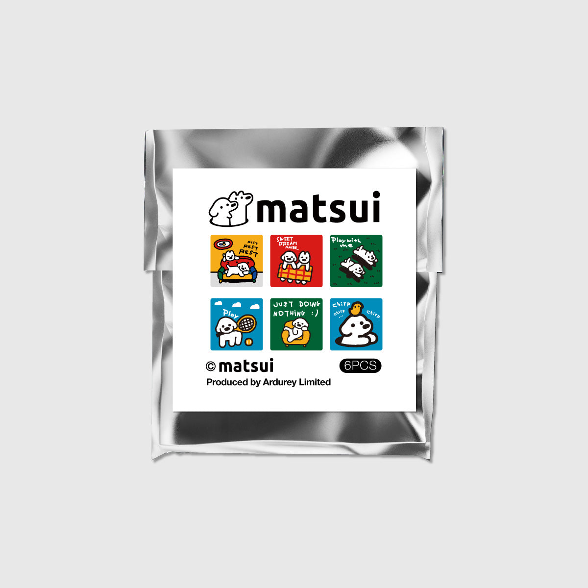 matsui acrylic magnet blind box (6pcs per box)